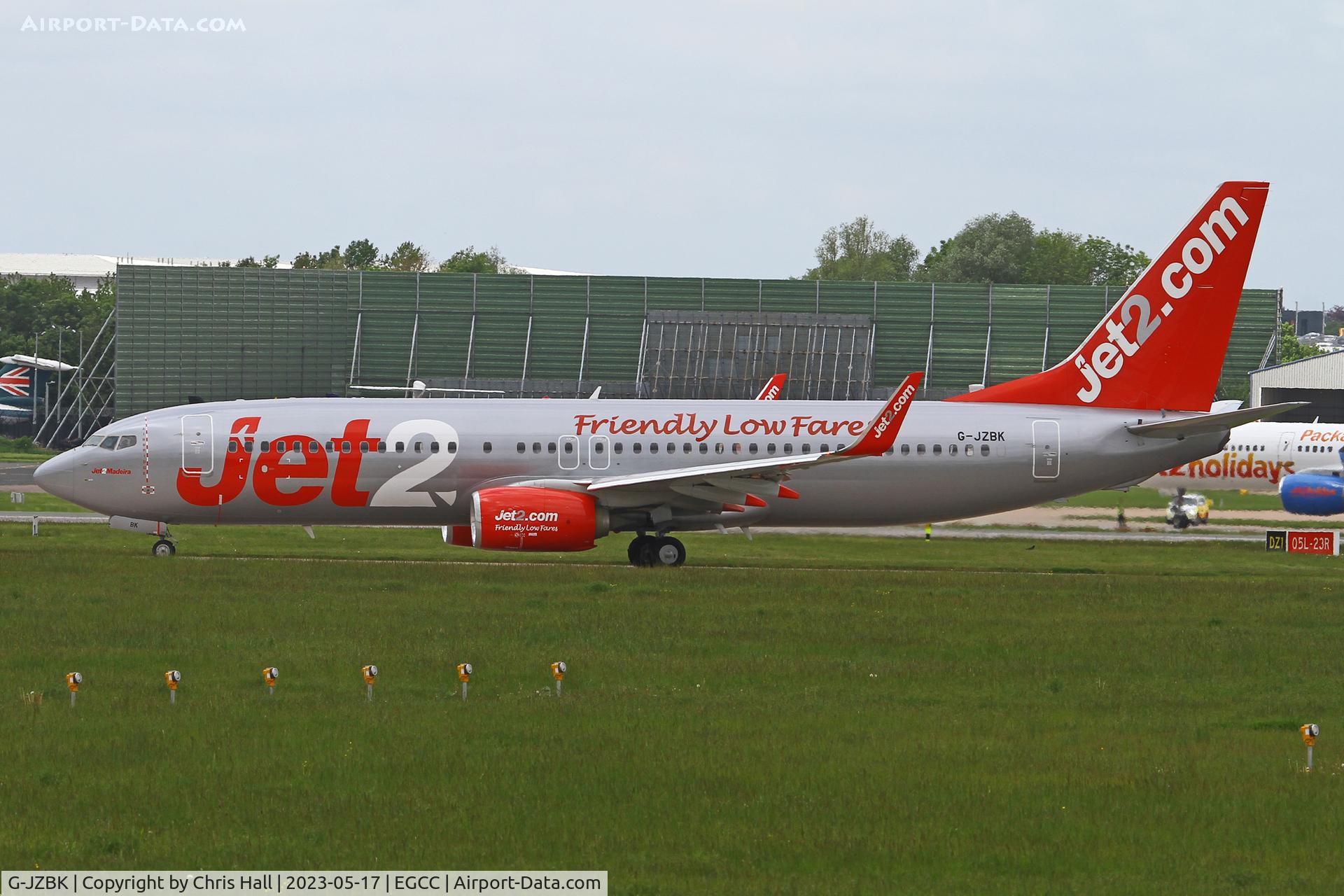 G-JZBK, 2018 Boeing 737-8MG C/N 63167, Manchester