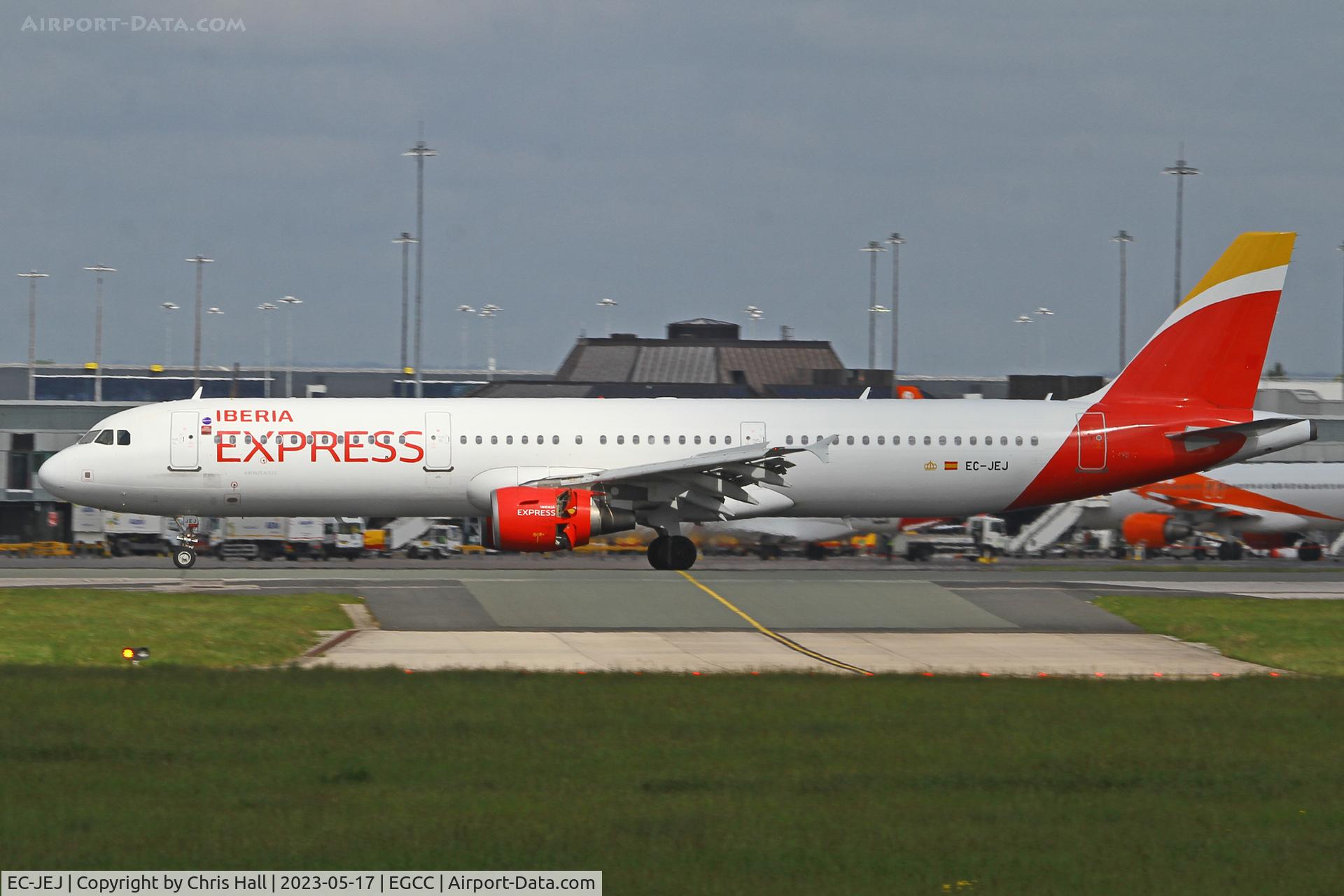 EC-JEJ, 2005 Airbus A321-211 C/N 2381, Manchester
