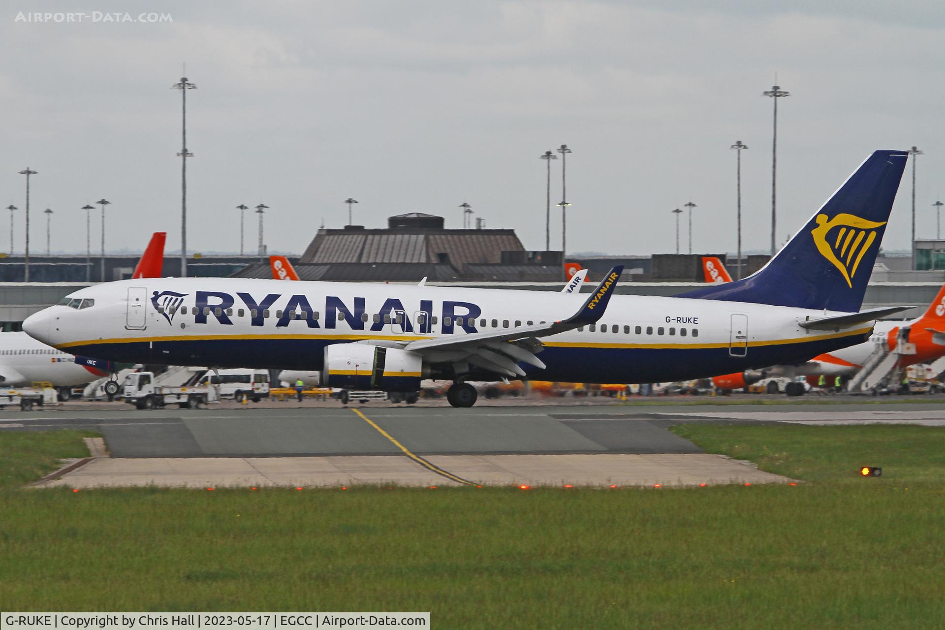 G-RUKE, 2010 Boeing 737-8AS C/N 40285, Manchester