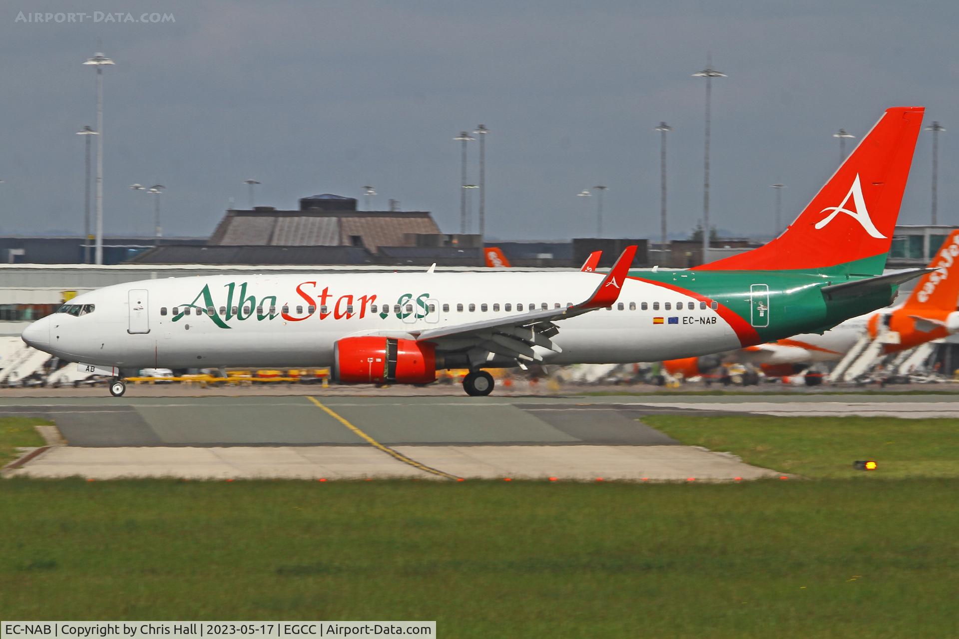EC-NAB, 2000 Boeing 737-81Q C/N 29051, Manchester