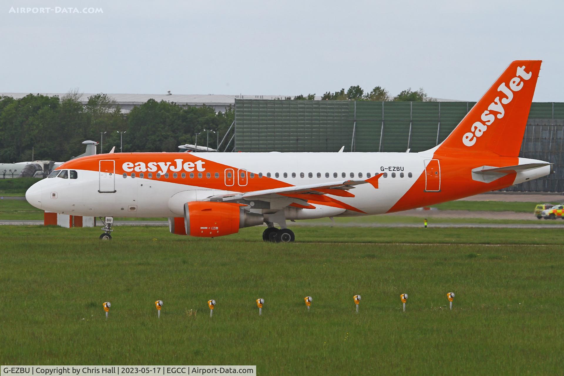 G-EZBU, 2007 Airbus A319-111 C/N 3118, Manchester