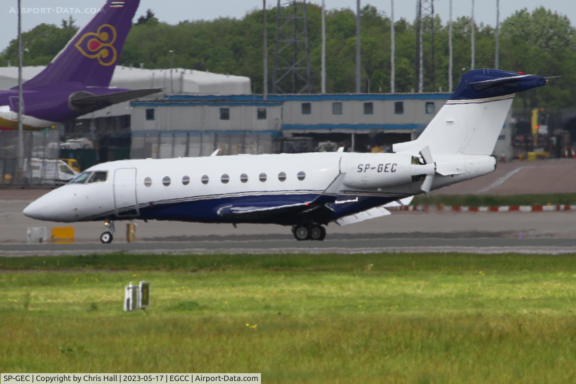 SP-GEC, 2014 Israel Aircraft Industries Gulfstream G280 C/N 2042, Manchester