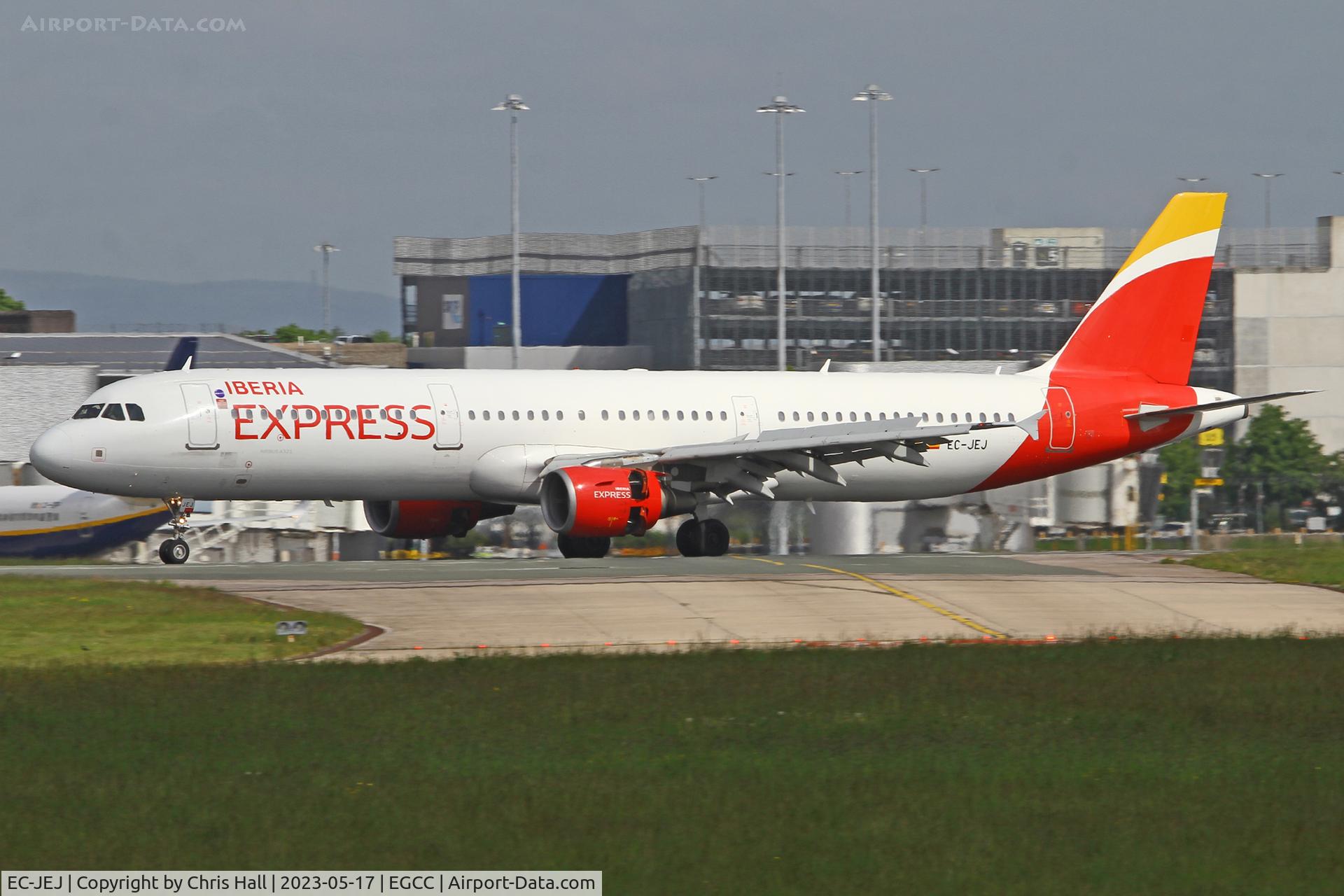 EC-JEJ, 2005 Airbus A321-211 C/N 2381, Manchester