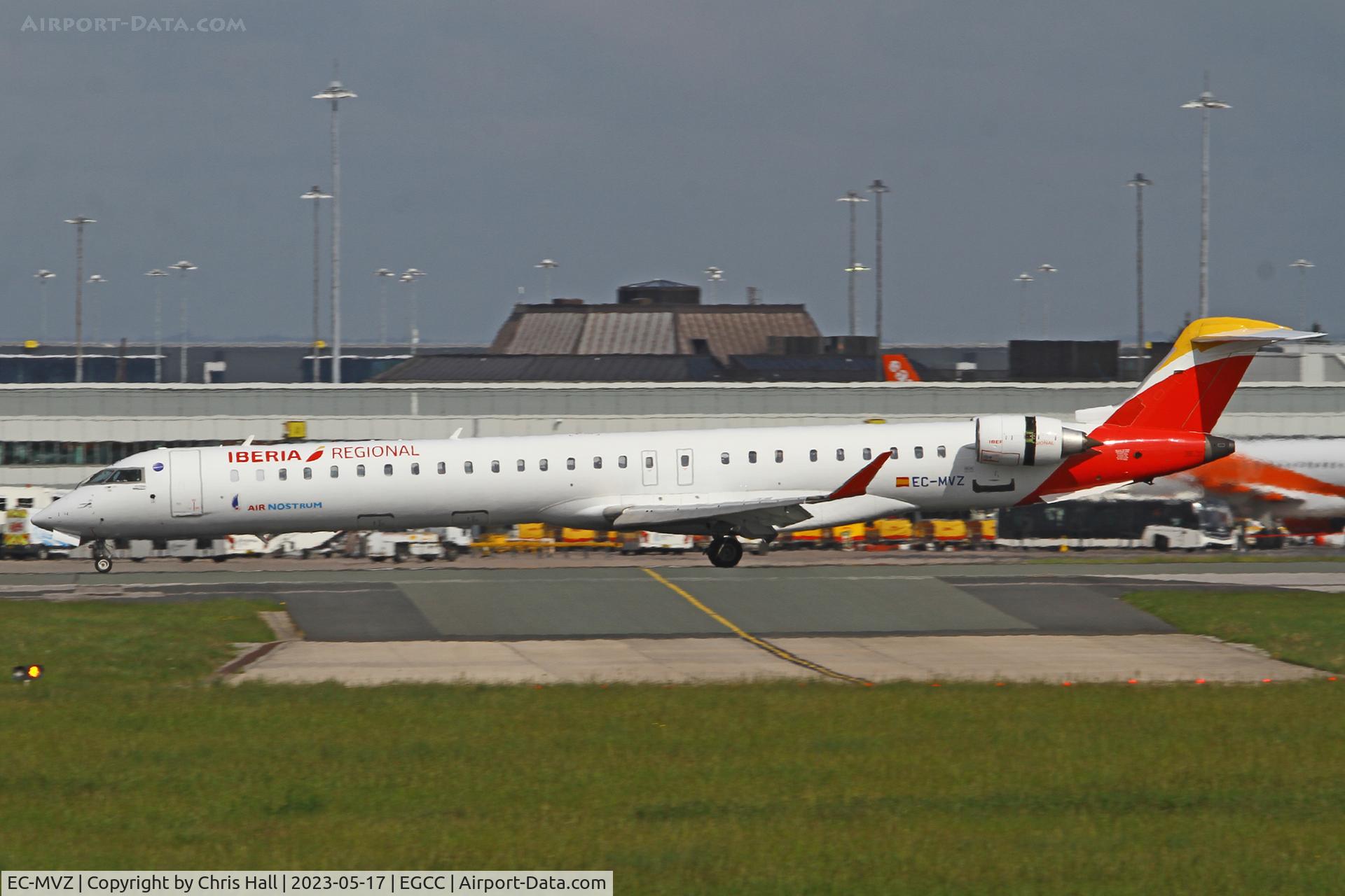 EC-MVZ, 2018 Bombardier CRJ-1000 (CL-600-2E25) C/N 19063, Manchester