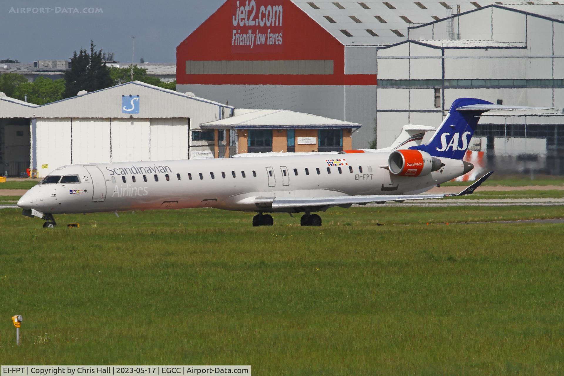 EI-FPT, 2017 Bombardier CRJ-900LR (CL-600-2D24) C/N 15438, Manchester