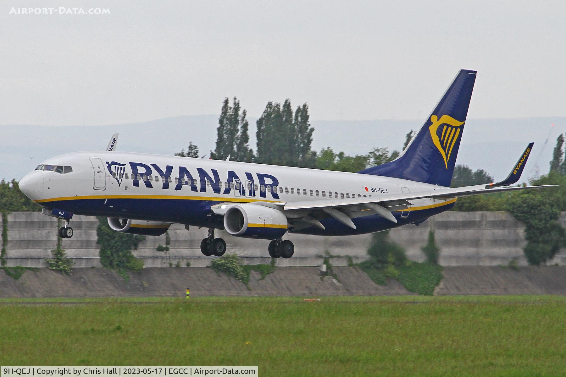 9H-QEJ, 2018 Boeing 737-800 C/N 44829, Manchester