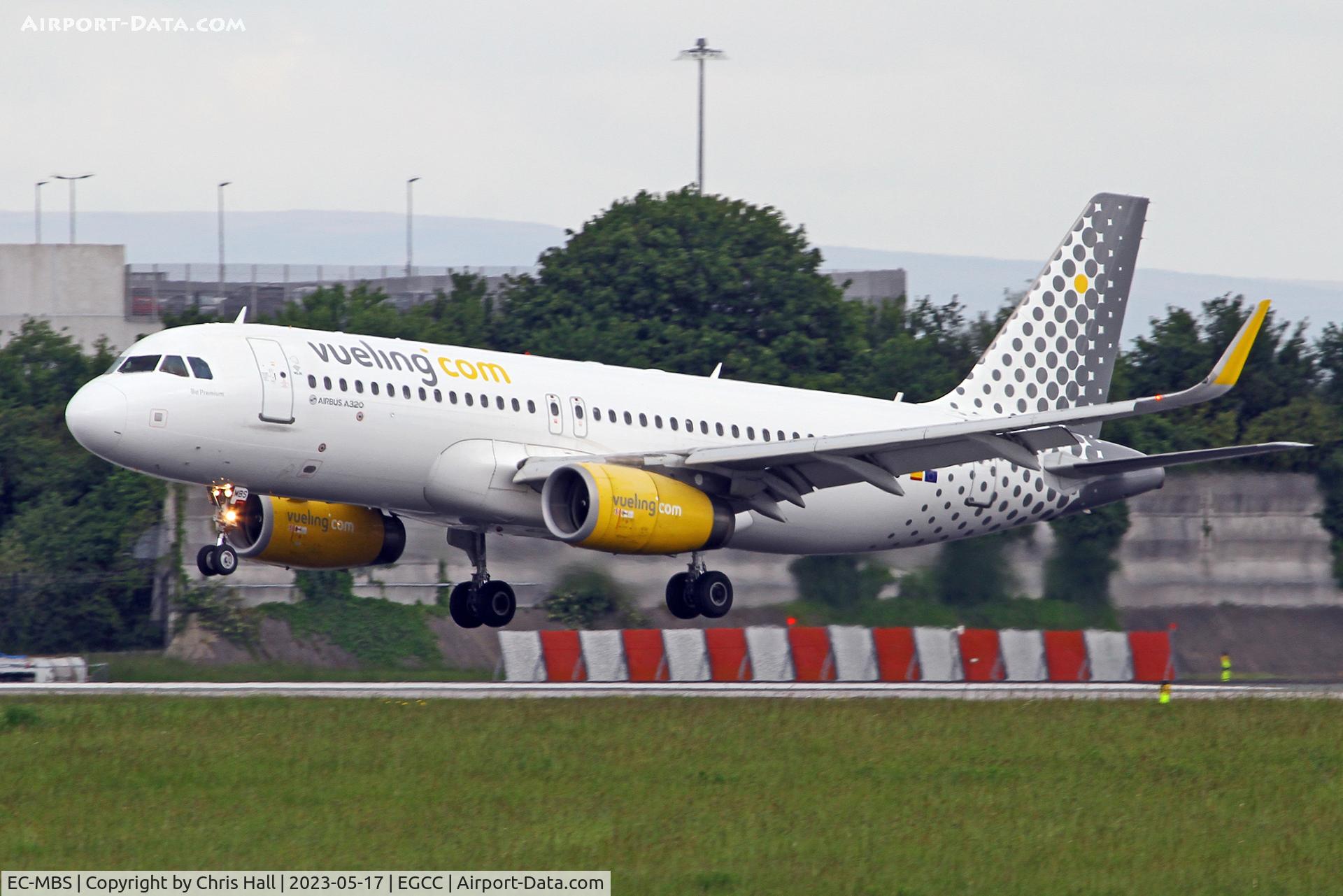 EC-MBS, 2014 Airbus A320-232 C/N 6123, Manchester