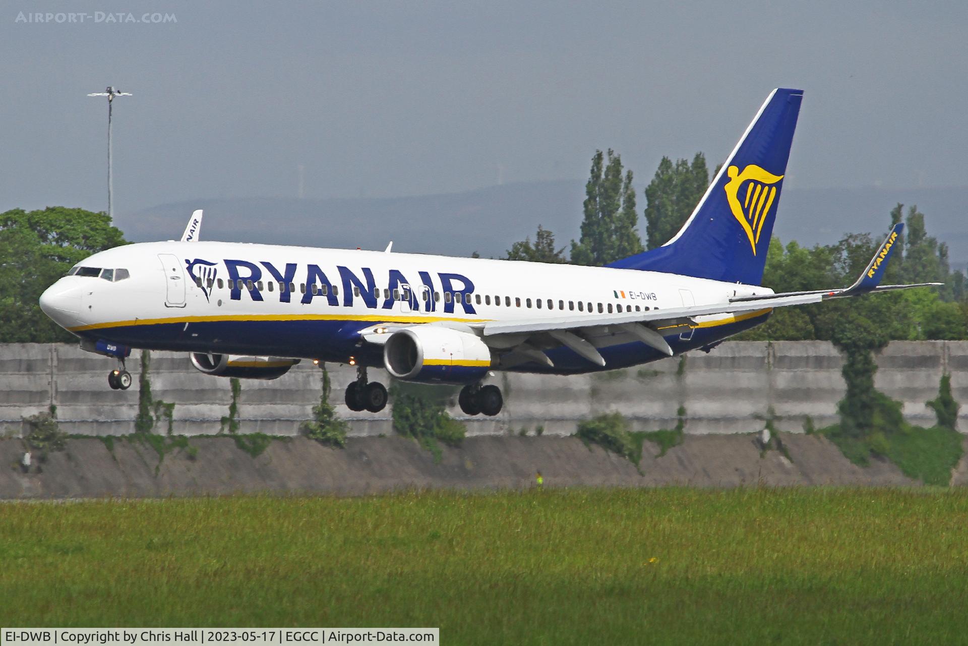 EI-DWB, 2007 Boeing 737-8AS C/N 36075, Manchester