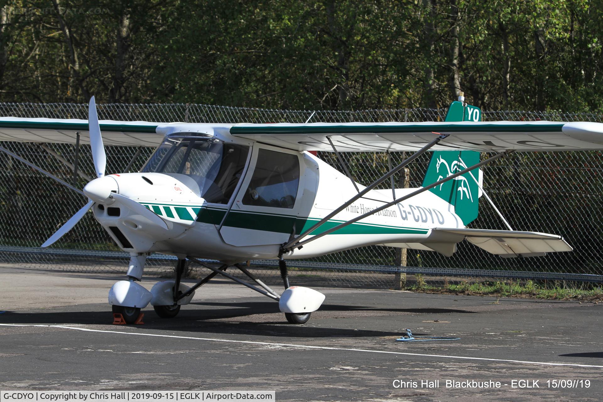 G-CDYO, 2006 Comco Ikarus C42 FB80 C/N 0604-6810, Blackbushe