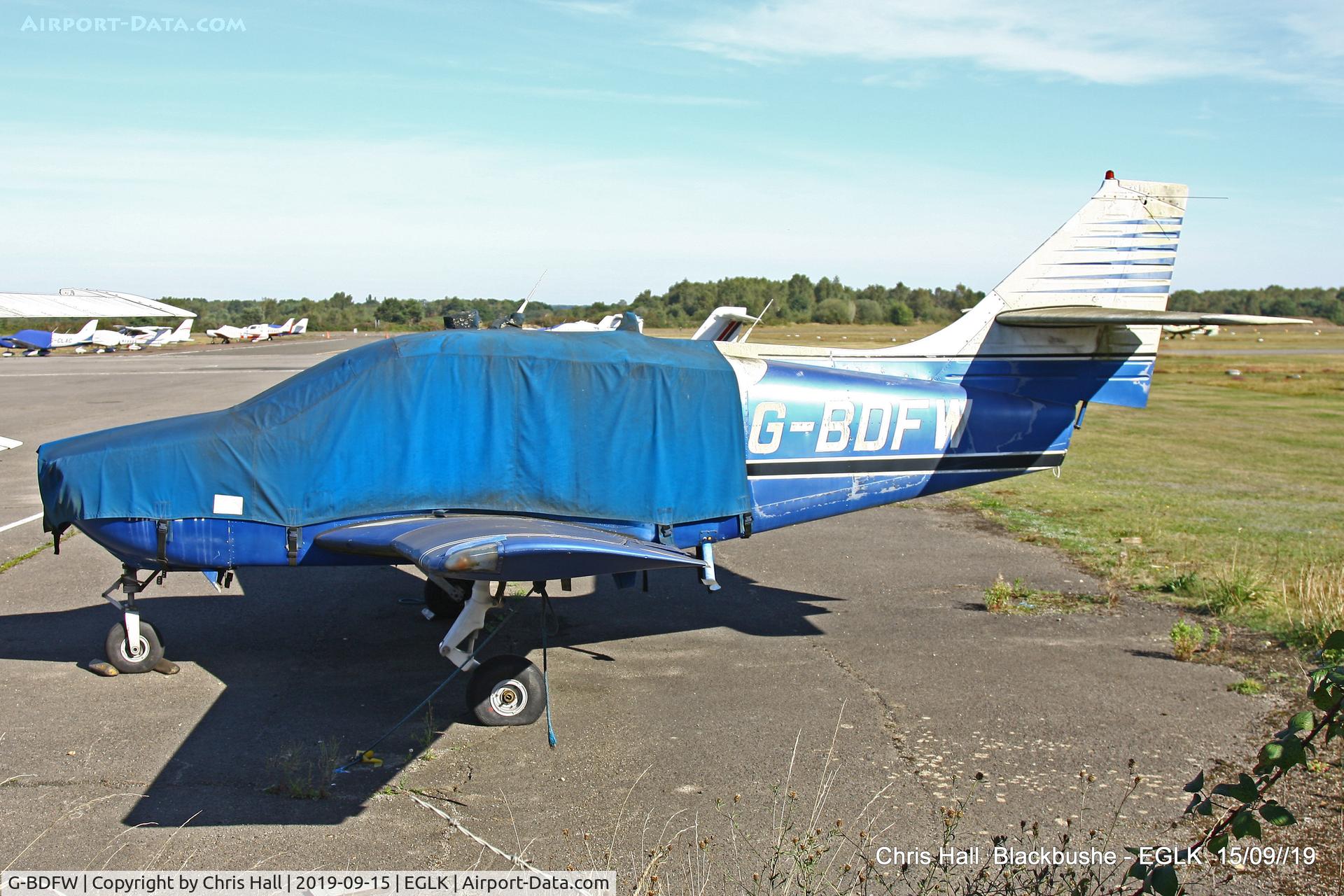 G-BDFW, 1975 Rockwell International 112 Commander C/N 308, Blackbushe