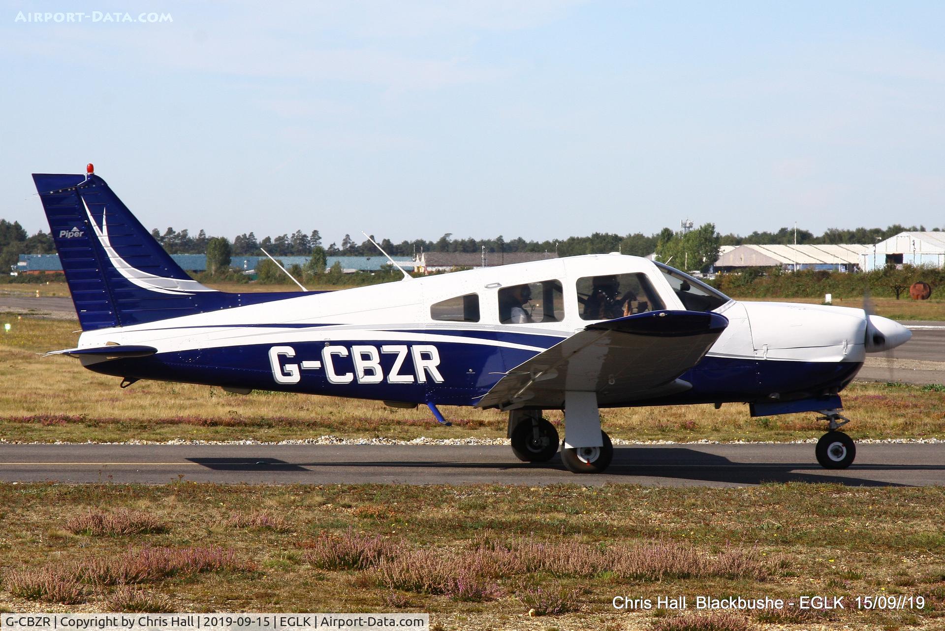 G-CBZR, 1989 Piper PA-28R-201 Cherokee Arrow III C/N 2837029, Blackbushe