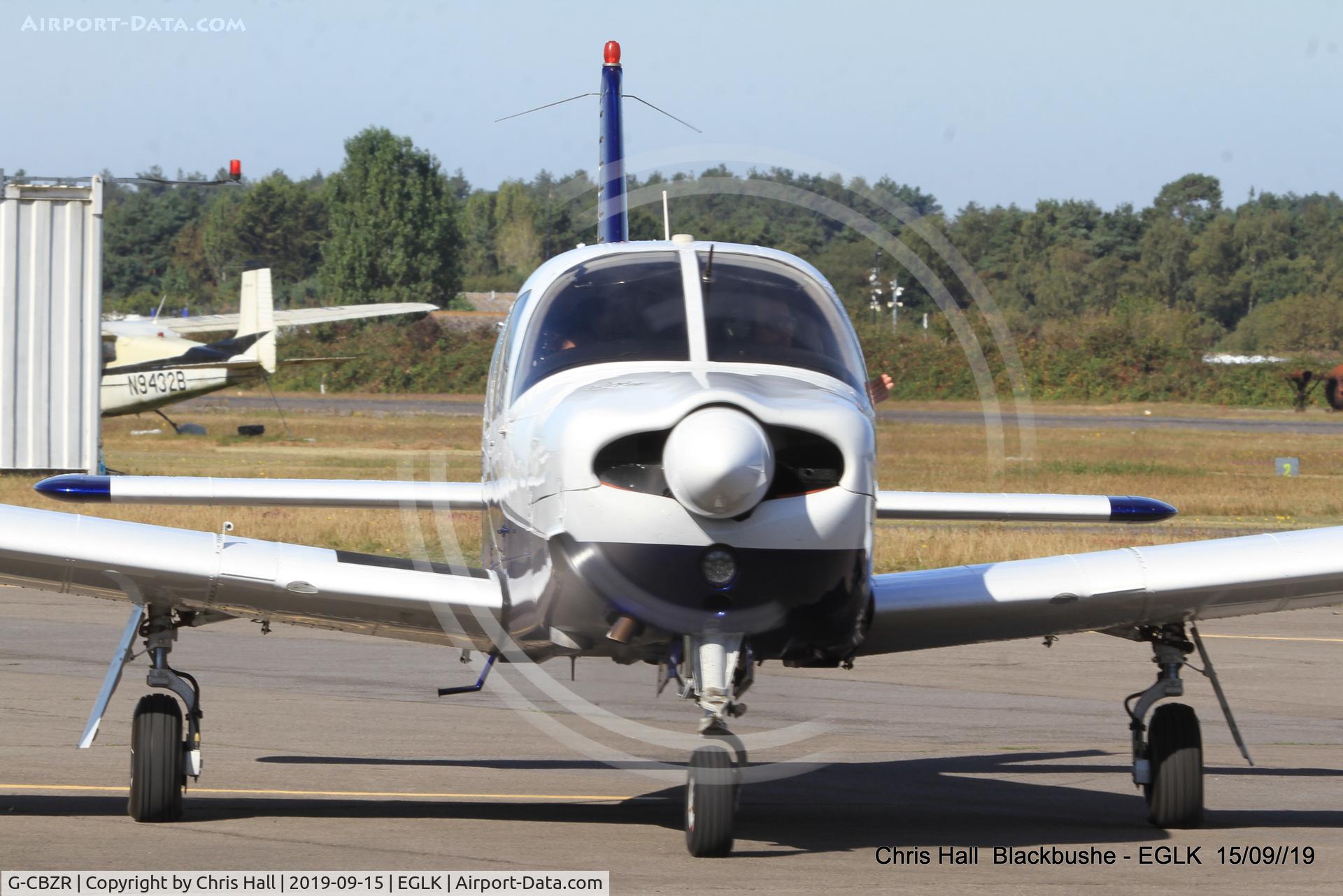 G-CBZR, 1989 Piper PA-28R-201 Cherokee Arrow III C/N 2837029, Blackbushe