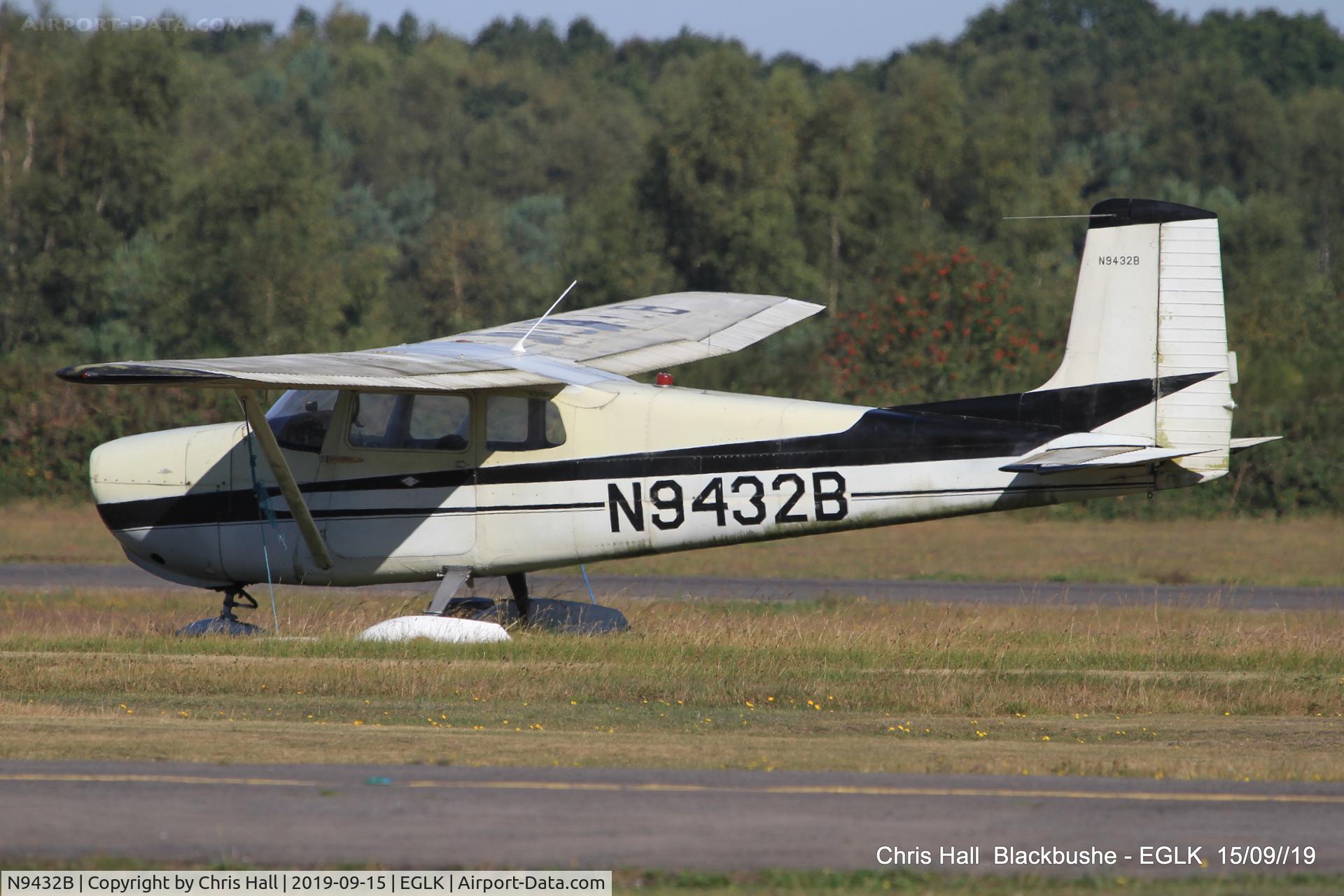 N9432B, 1958 Cessna 175 Skylark C/N 55232, Blackbushe