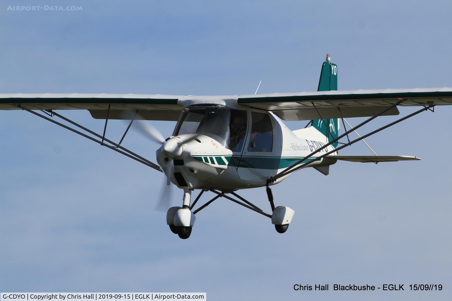 G-CDYO, 2006 Comco Ikarus C42 FB80 C/N 0604-6810, Blackbushe