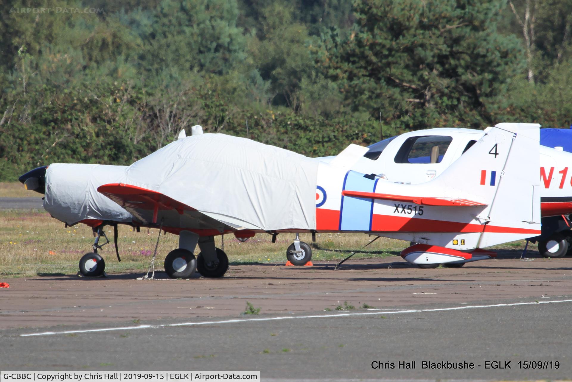 G-CBBC, 1973 Scottish Aviation Bulldog T.1 C/N BH120/201, Blackbushe
