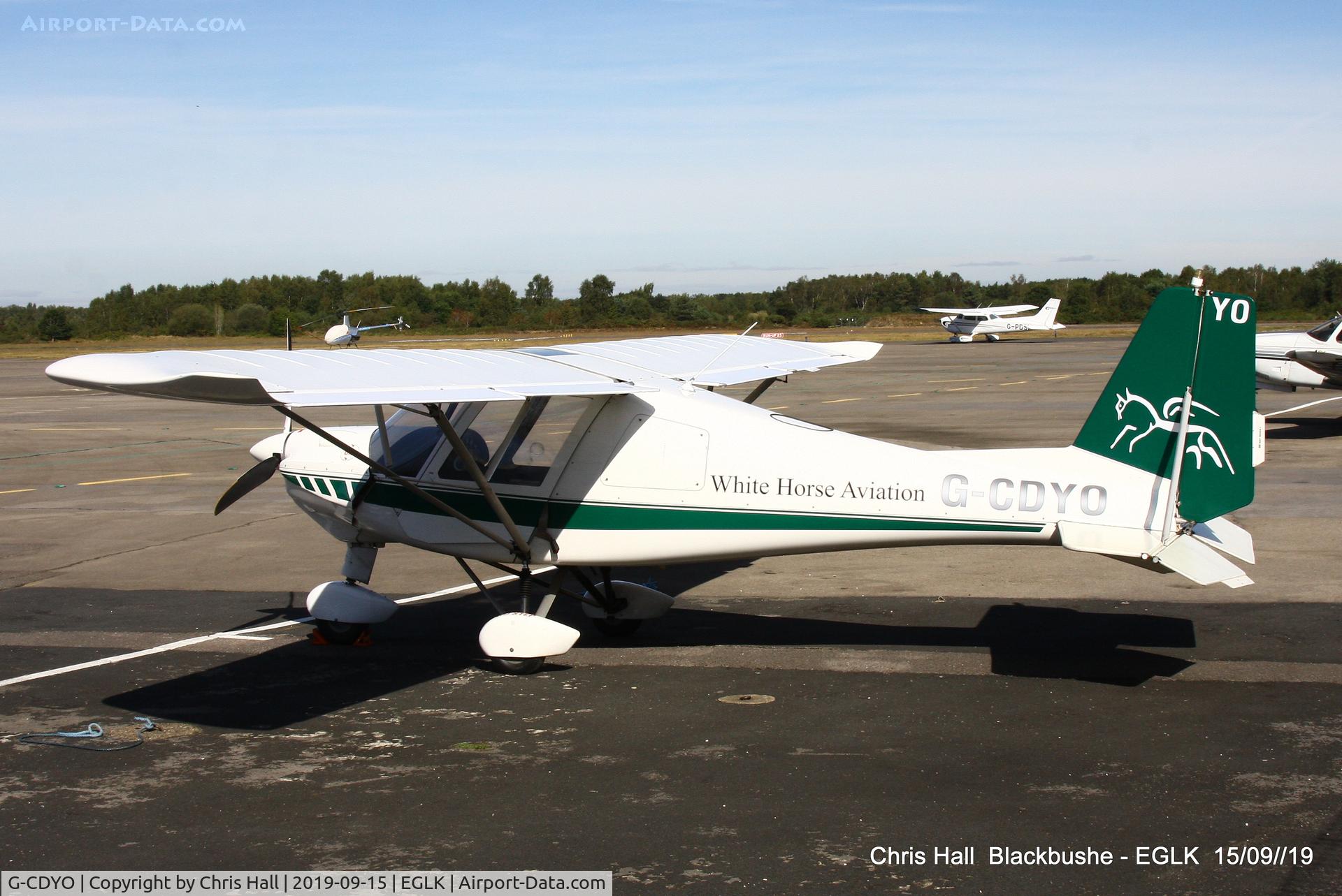 G-CDYO, 2006 Comco Ikarus C42 FB80 C/N 0604-6810, Blackbushe