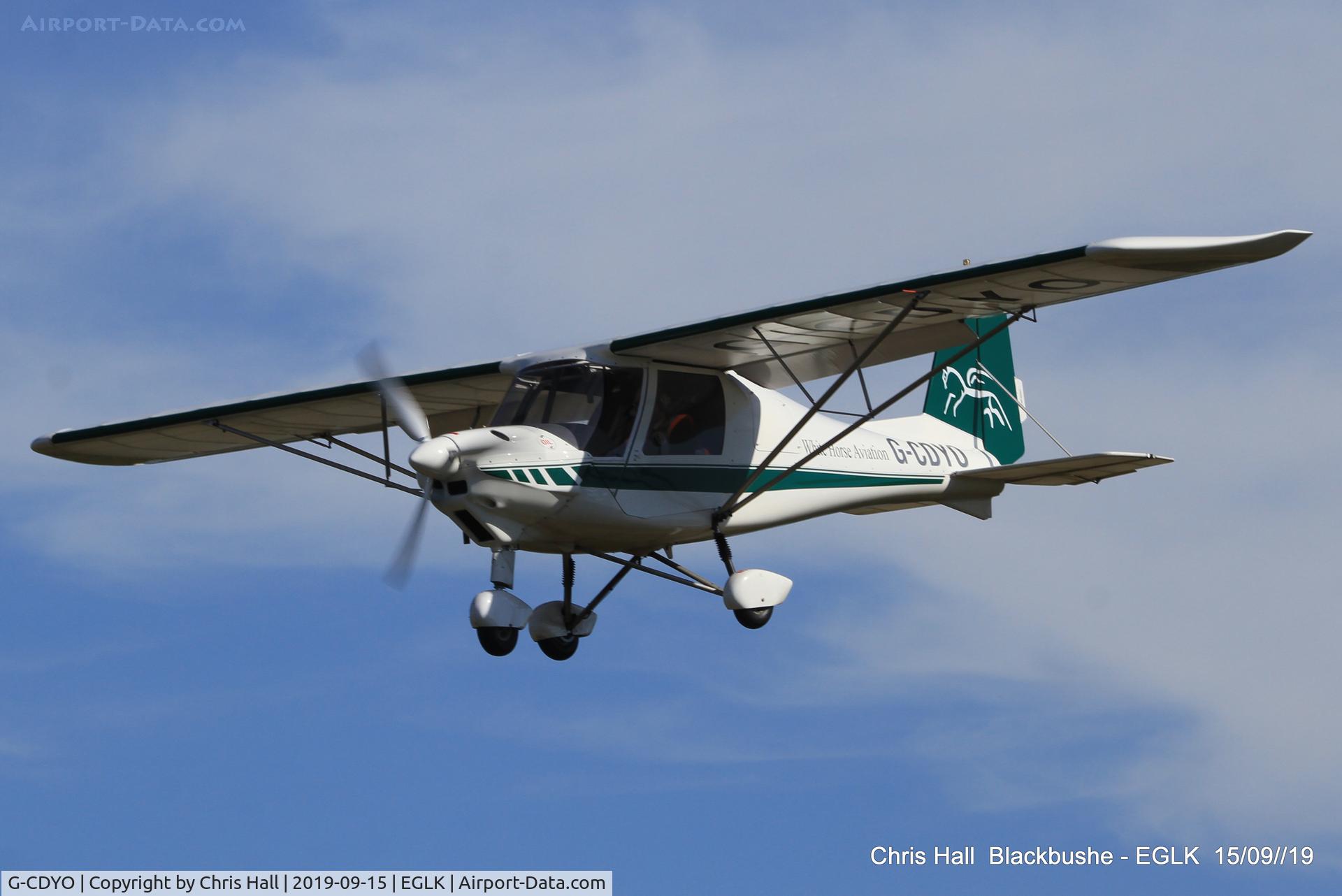 G-CDYO, 2006 Comco Ikarus C42 FB80 C/N 0604-6810, Blackbushe