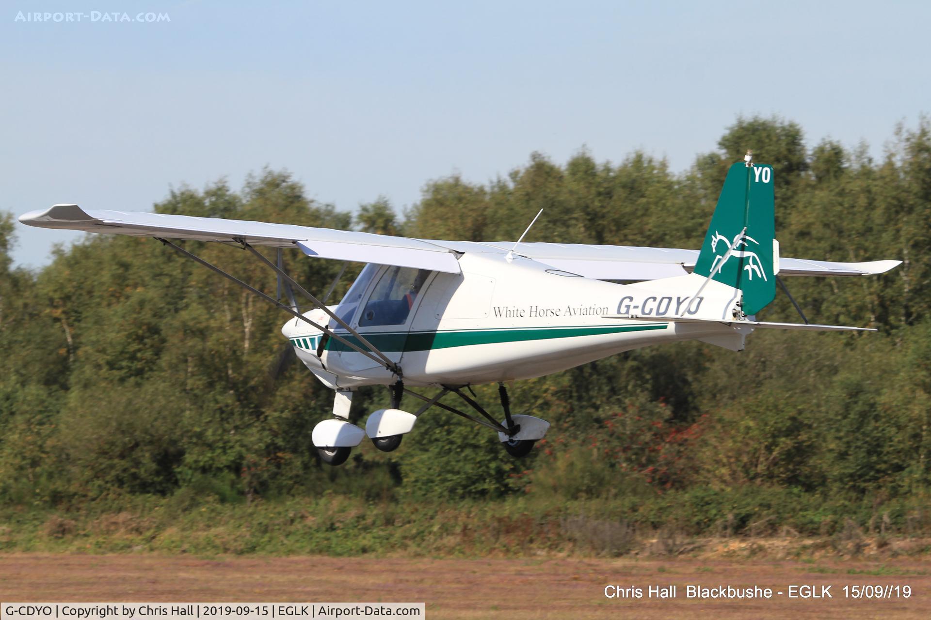 G-CDYO, 2006 Comco Ikarus C42 FB80 C/N 0604-6810, Blackbushe