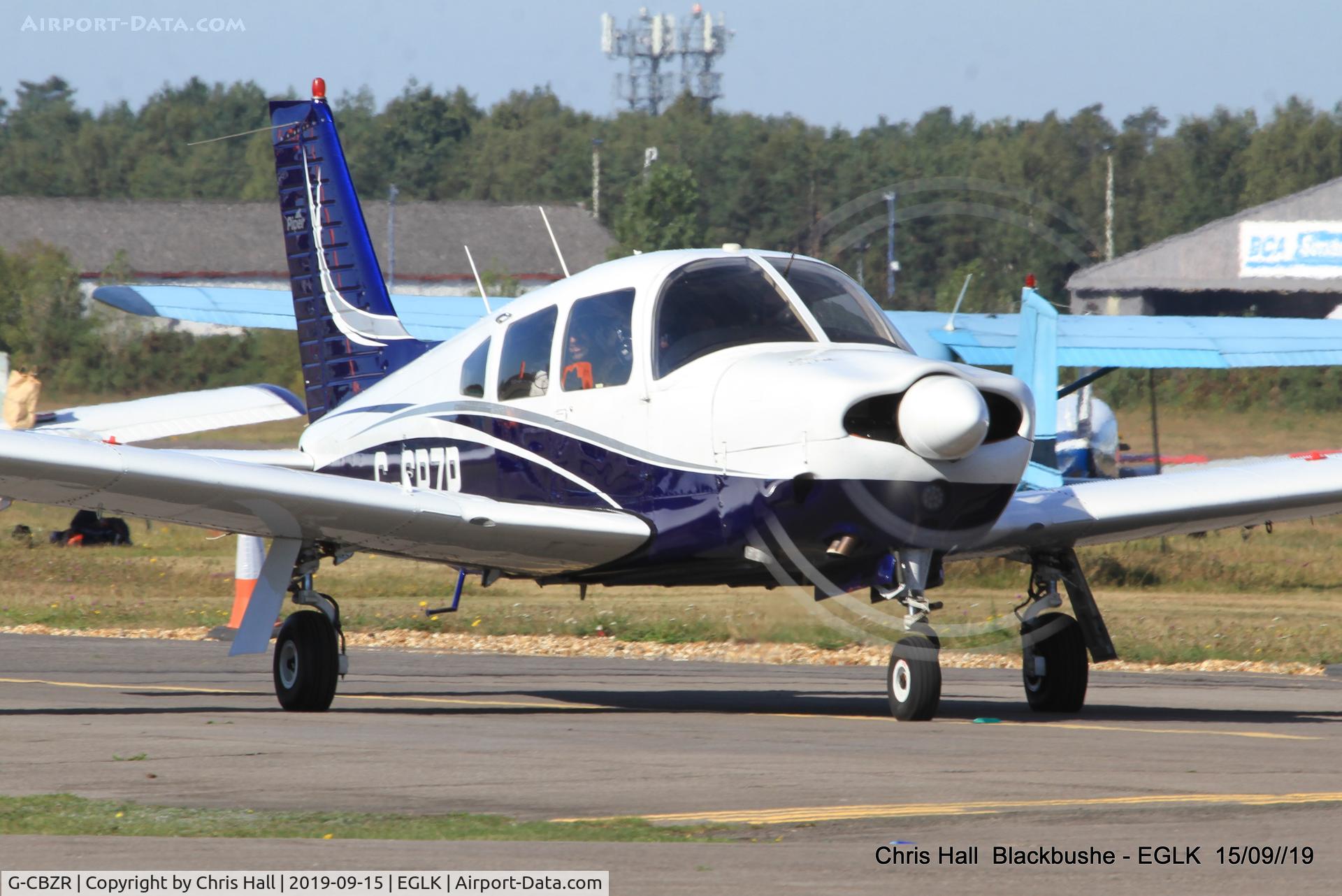 G-CBZR, 1989 Piper PA-28R-201 Cherokee Arrow III C/N 2837029, Blackbushe