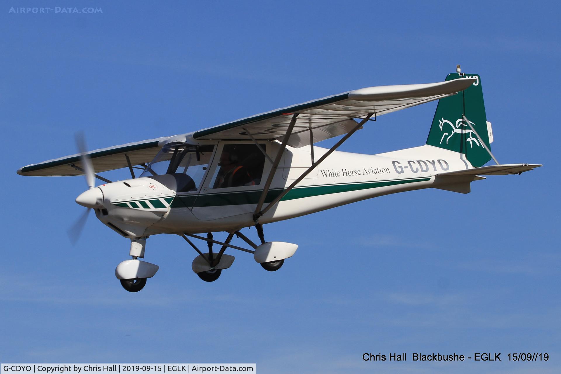 G-CDYO, 2006 Comco Ikarus C42 FB80 C/N 0604-6810, Blackbushe