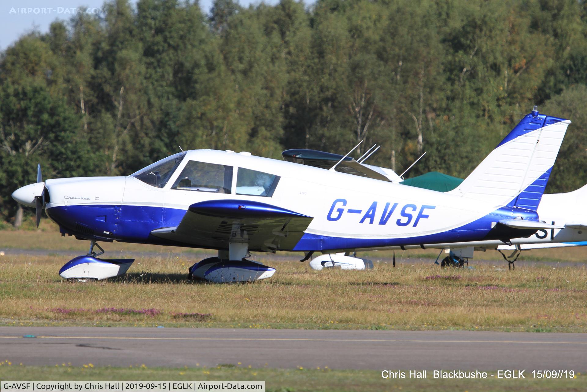 G-AVSF, 1967 Piper PA-28-180 Cherokee C/N 28-4197, Blackbushe