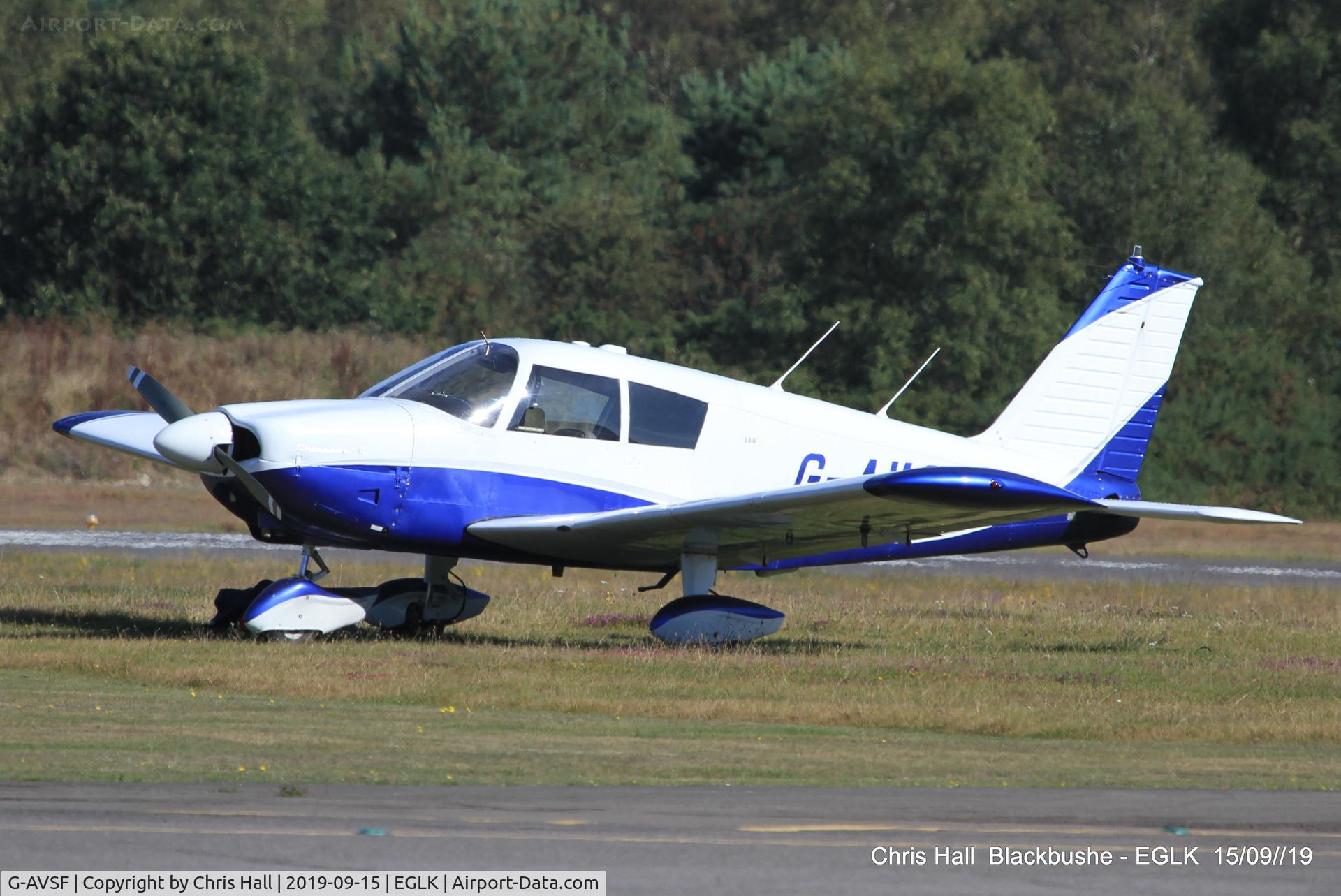 G-AVSF, 1967 Piper PA-28-180 Cherokee C/N 28-4197, Blackbushe