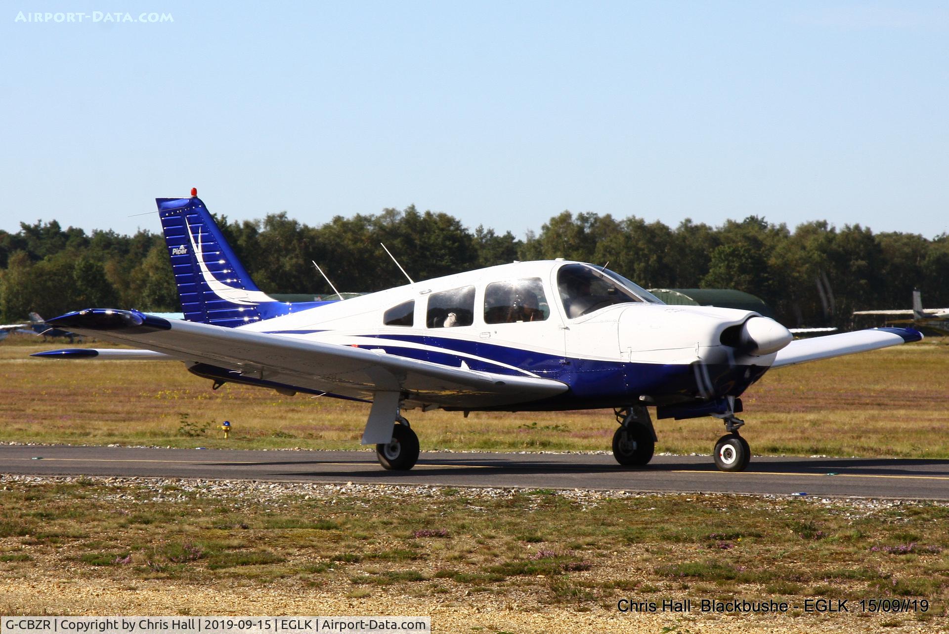 G-CBZR, 1989 Piper PA-28R-201 Cherokee Arrow III C/N 2837029, Blackbushe