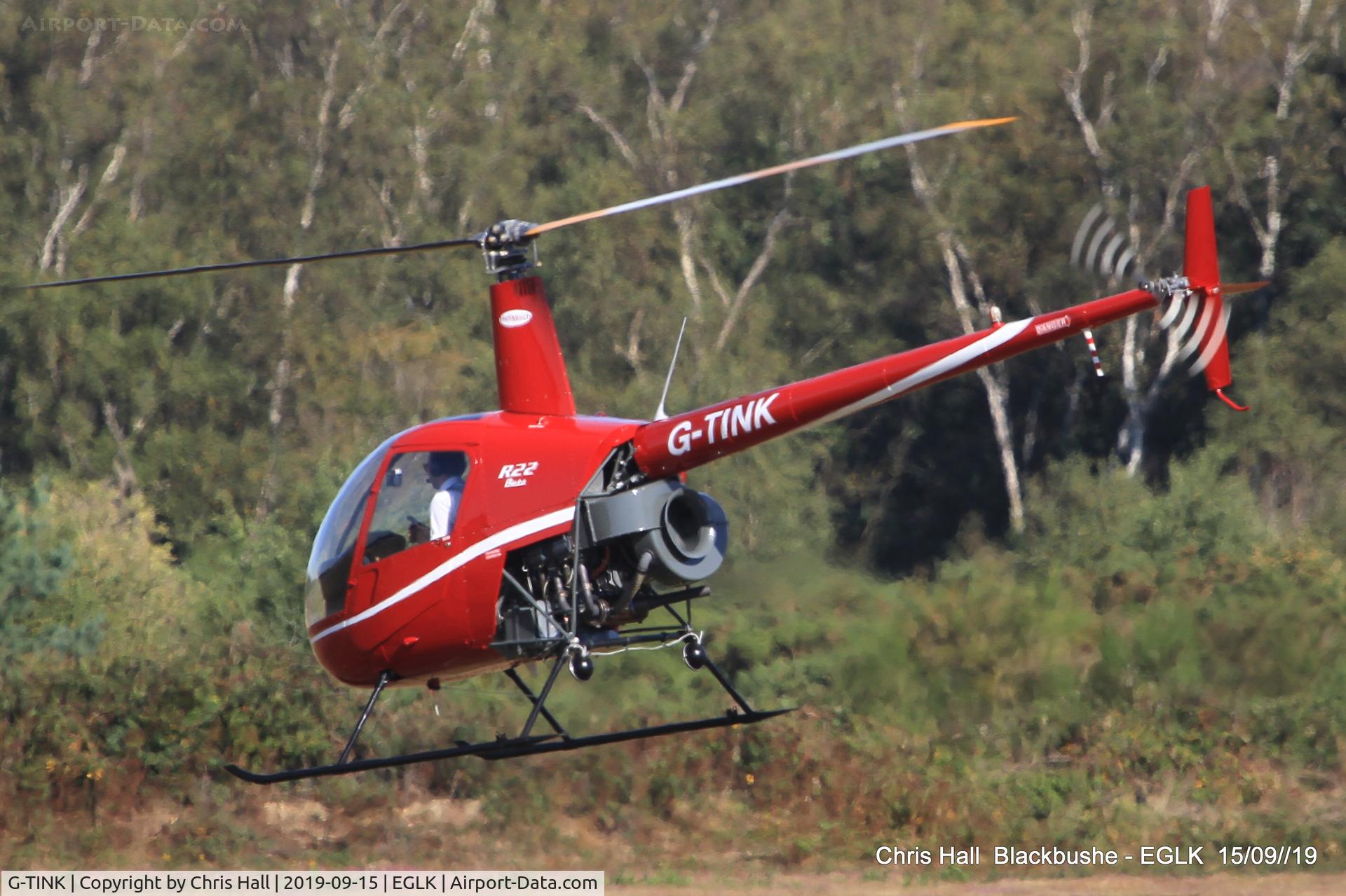 G-TINK, 1988 Robinson R22 Beta C/N 0937, Blackbushe