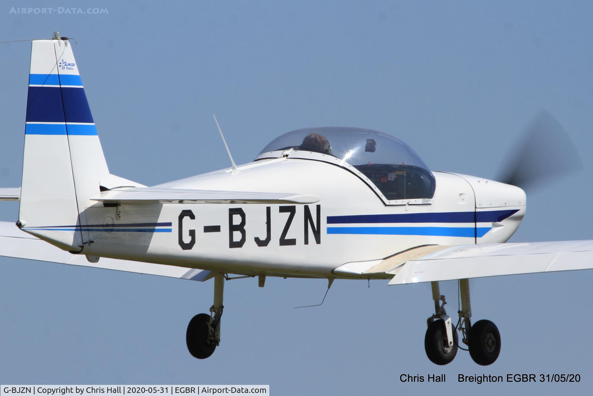G-BJZN, 1982 Slingsby T-67A Firefly C/N 1997, Breighton