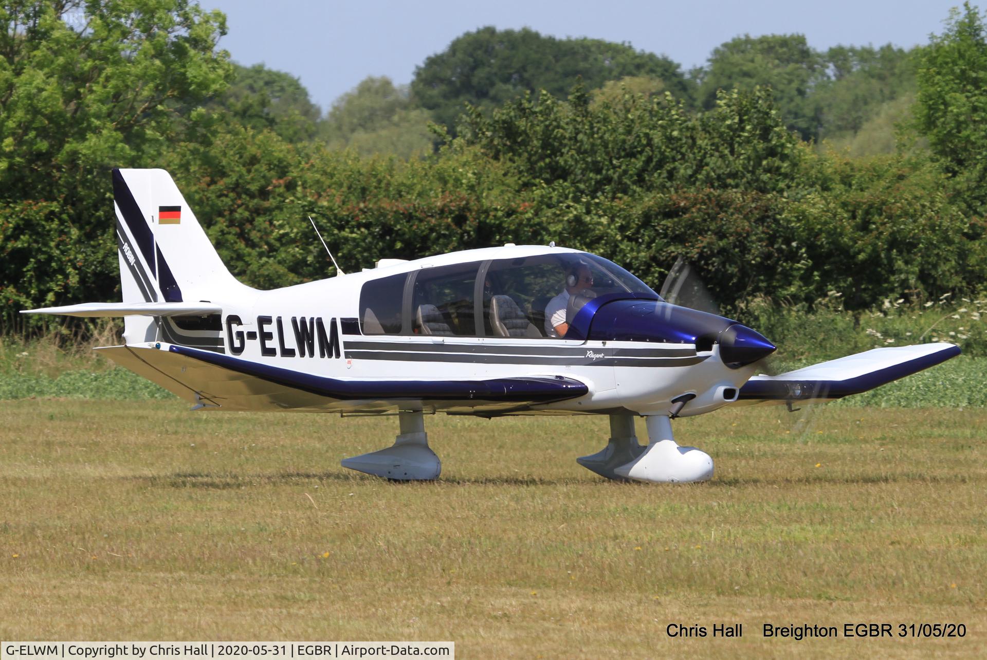 G-ELWM, 2002 Robin DR-400-180 Regent Regent C/N 2515, Breighton