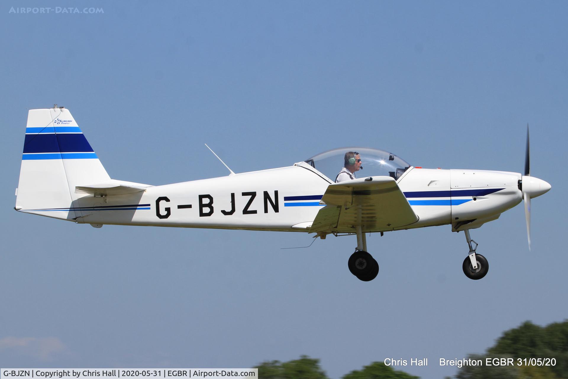 G-BJZN, 1982 Slingsby T-67A Firefly C/N 1997, Breighton
