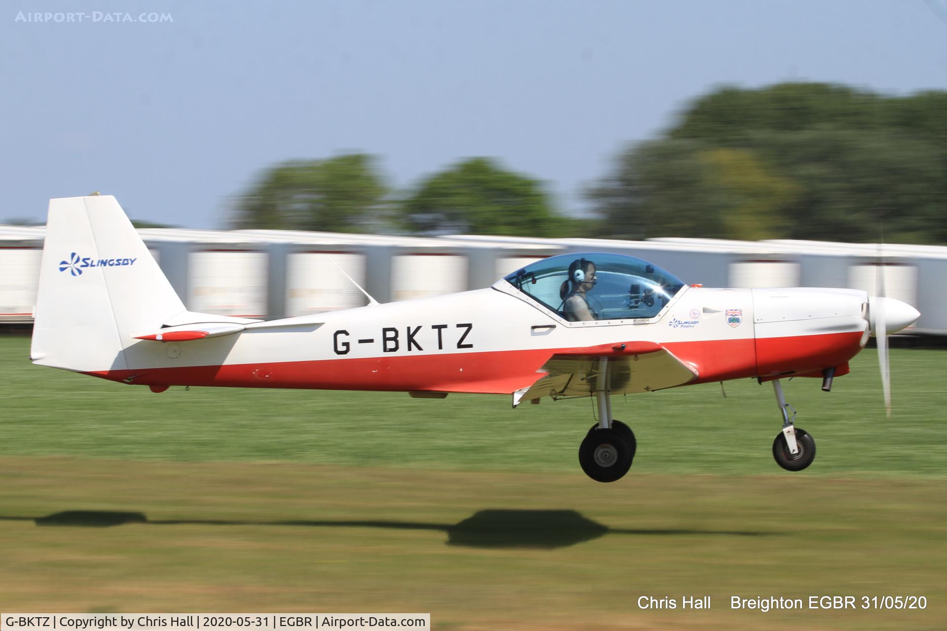 G-BKTZ, 1983 Slingsby T-67M Firefly C/N 2004, Breighton