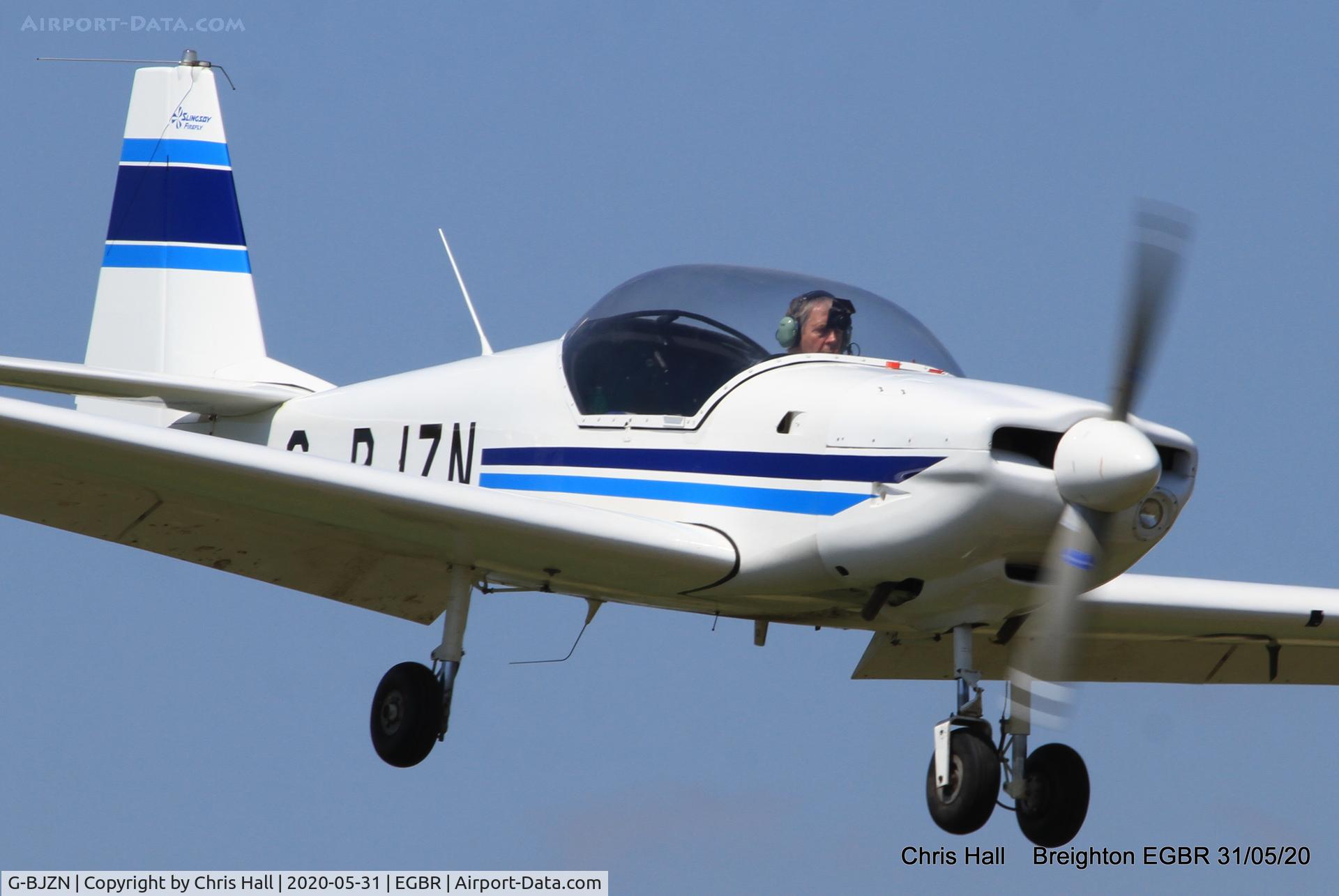 G-BJZN, 1982 Slingsby T-67A Firefly C/N 1997, Breighton
