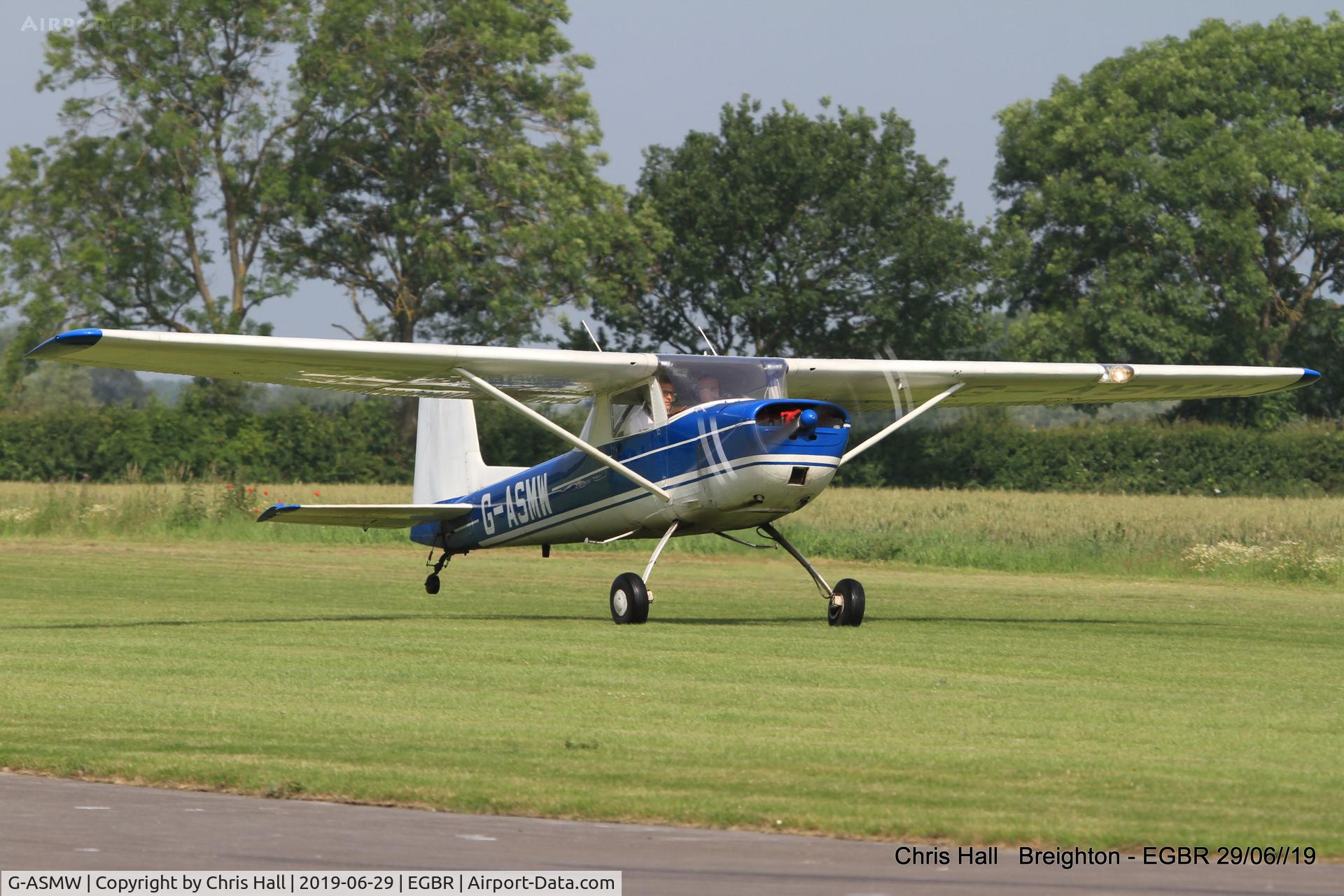 G-ASMW, 1963 Cessna 150D C/N 150-60247, Breighton