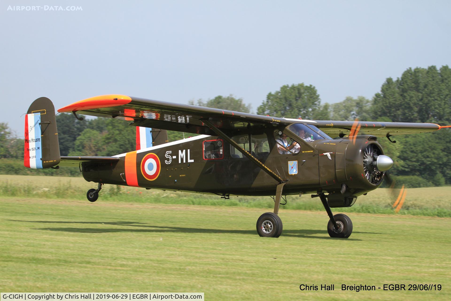 G-CIGH, 1960 Max Holste MH.1521M Broussard C/N 255, Breighton