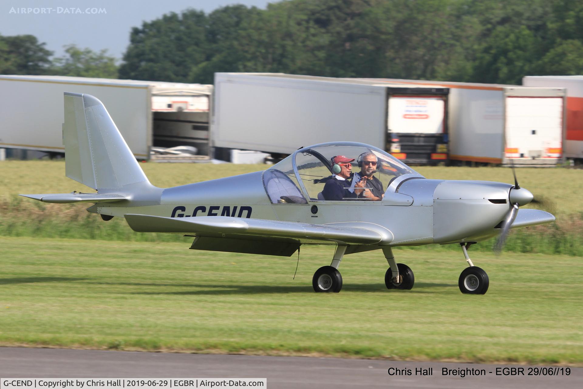 G-CEND, 2007 Cosmik EV-97 TeamEurostar UK C/N 2916, Breighton