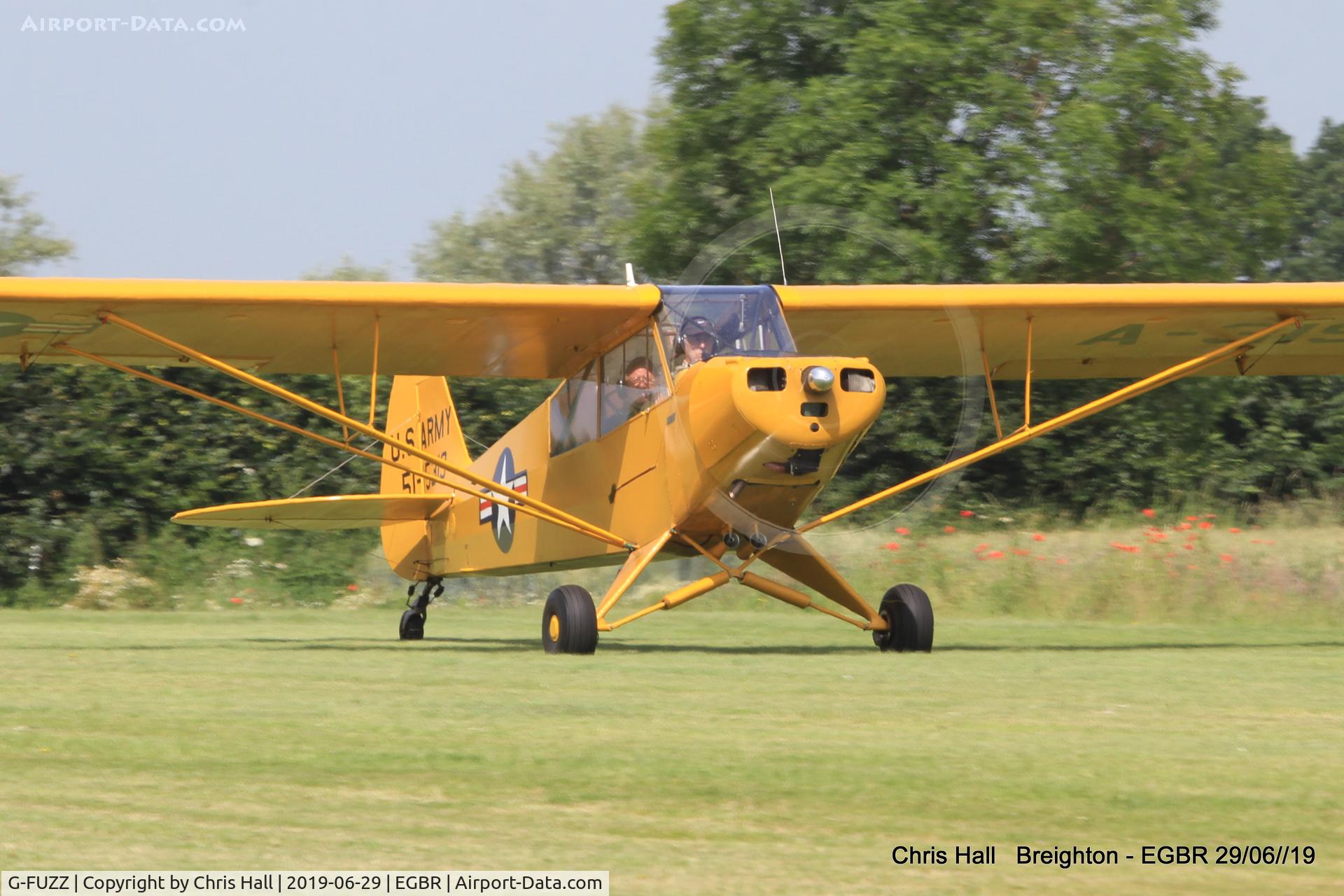 G-FUZZ, 1951 Piper L-18C Super Cub (PA-18-95) C/N 18-1016, Breighton
