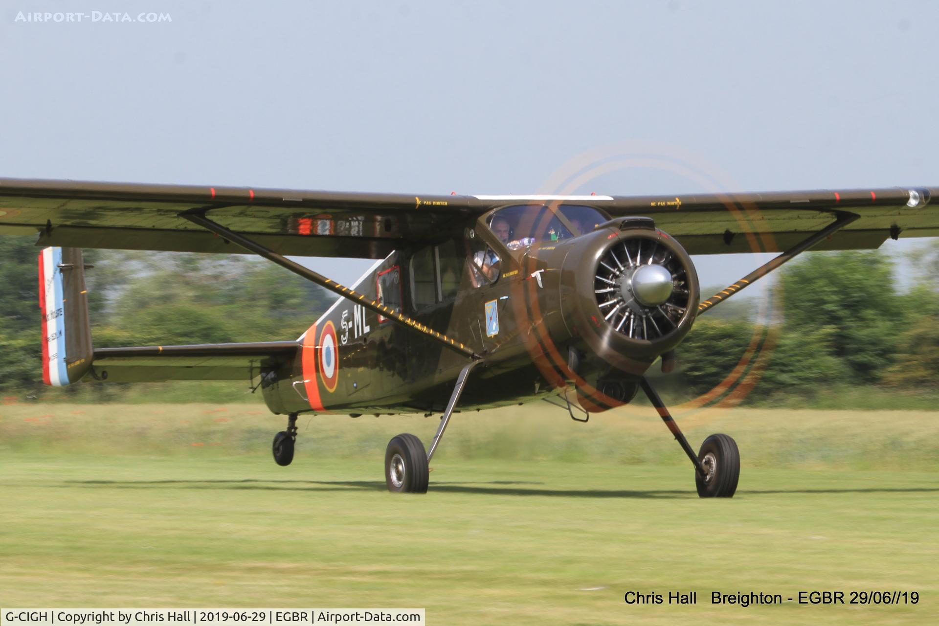 G-CIGH, 1960 Max Holste MH.1521M Broussard C/N 255, Breighton