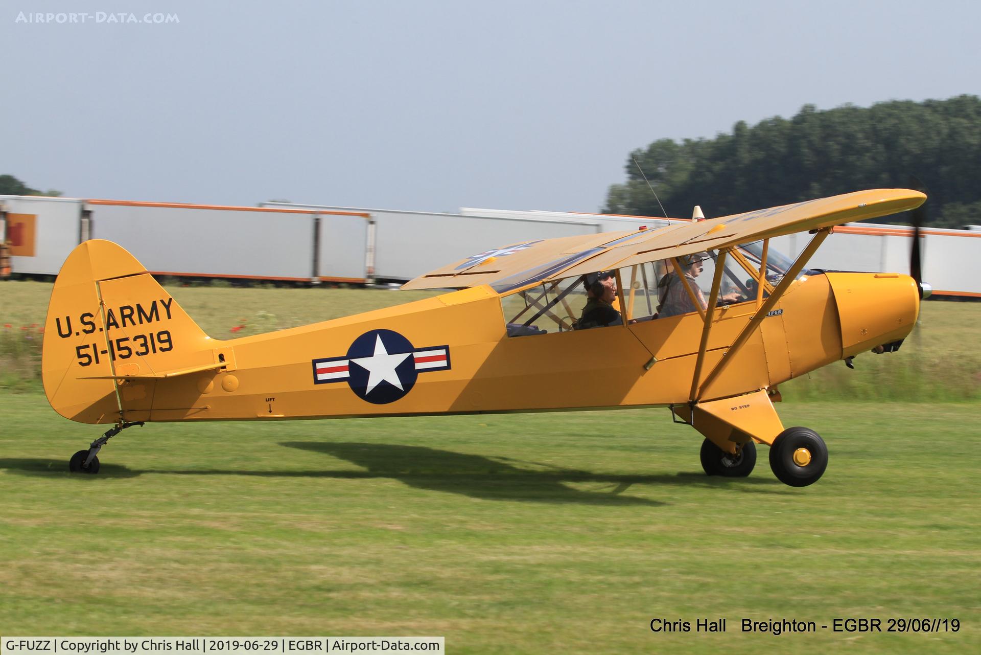 G-FUZZ, 1951 Piper L-18C Super Cub (PA-18-95) C/N 18-1016, Breighton