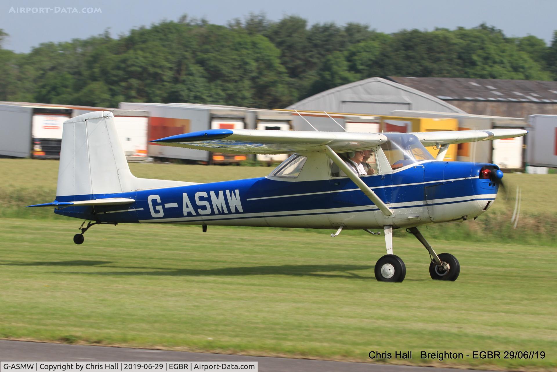 G-ASMW, 1963 Cessna 150D C/N 150-60247, Breighton