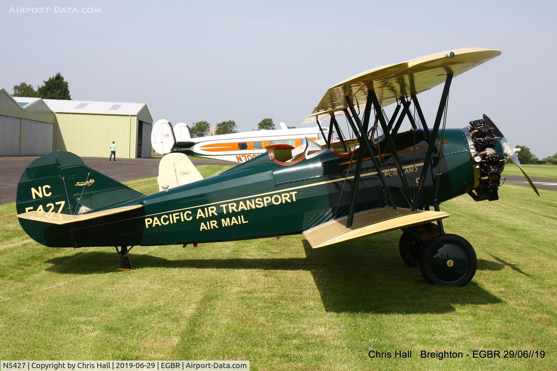 N5427, 1928 Travel Air 4000 C/N 516, Breighton