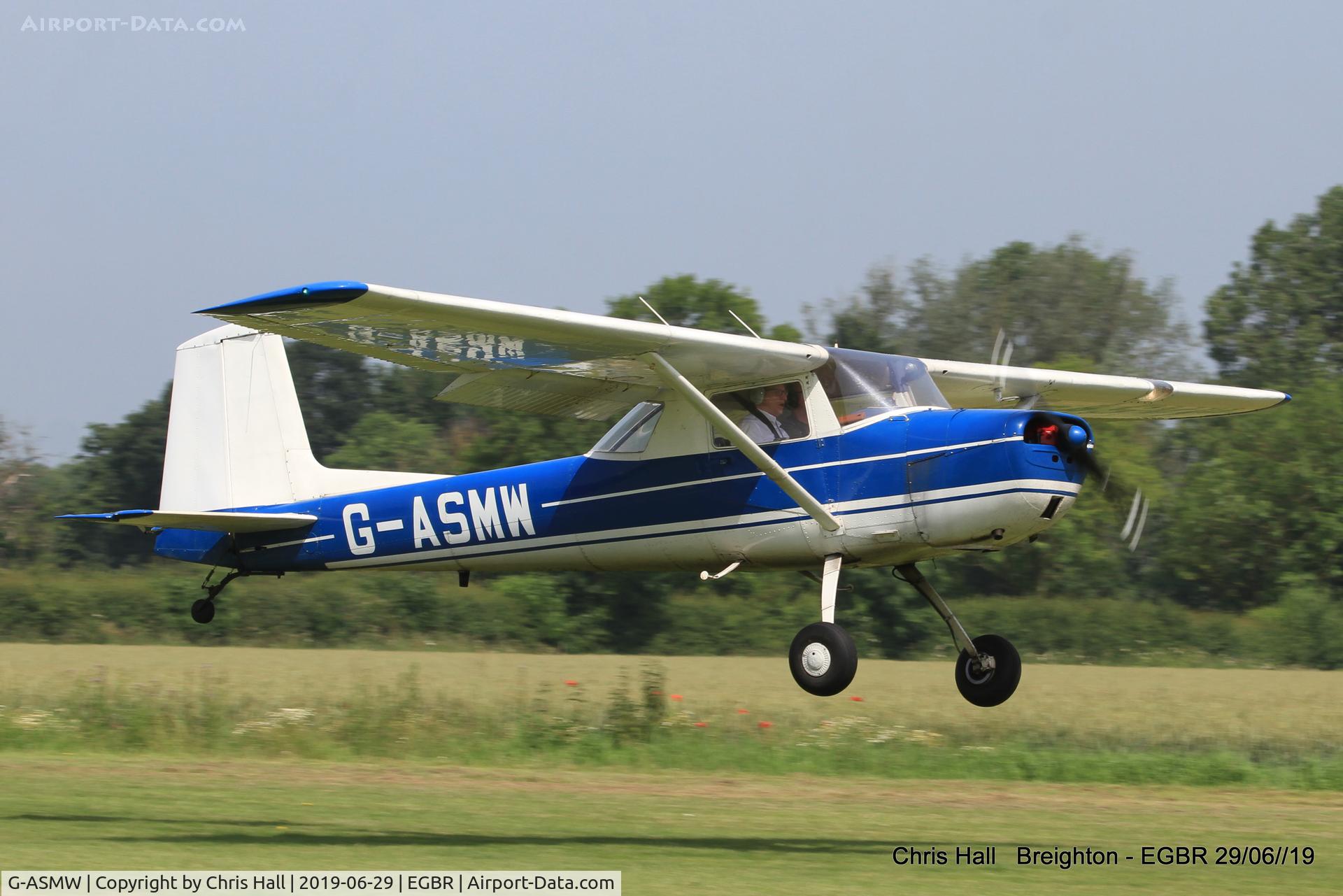 G-ASMW, 1963 Cessna 150D C/N 150-60247, Breighton