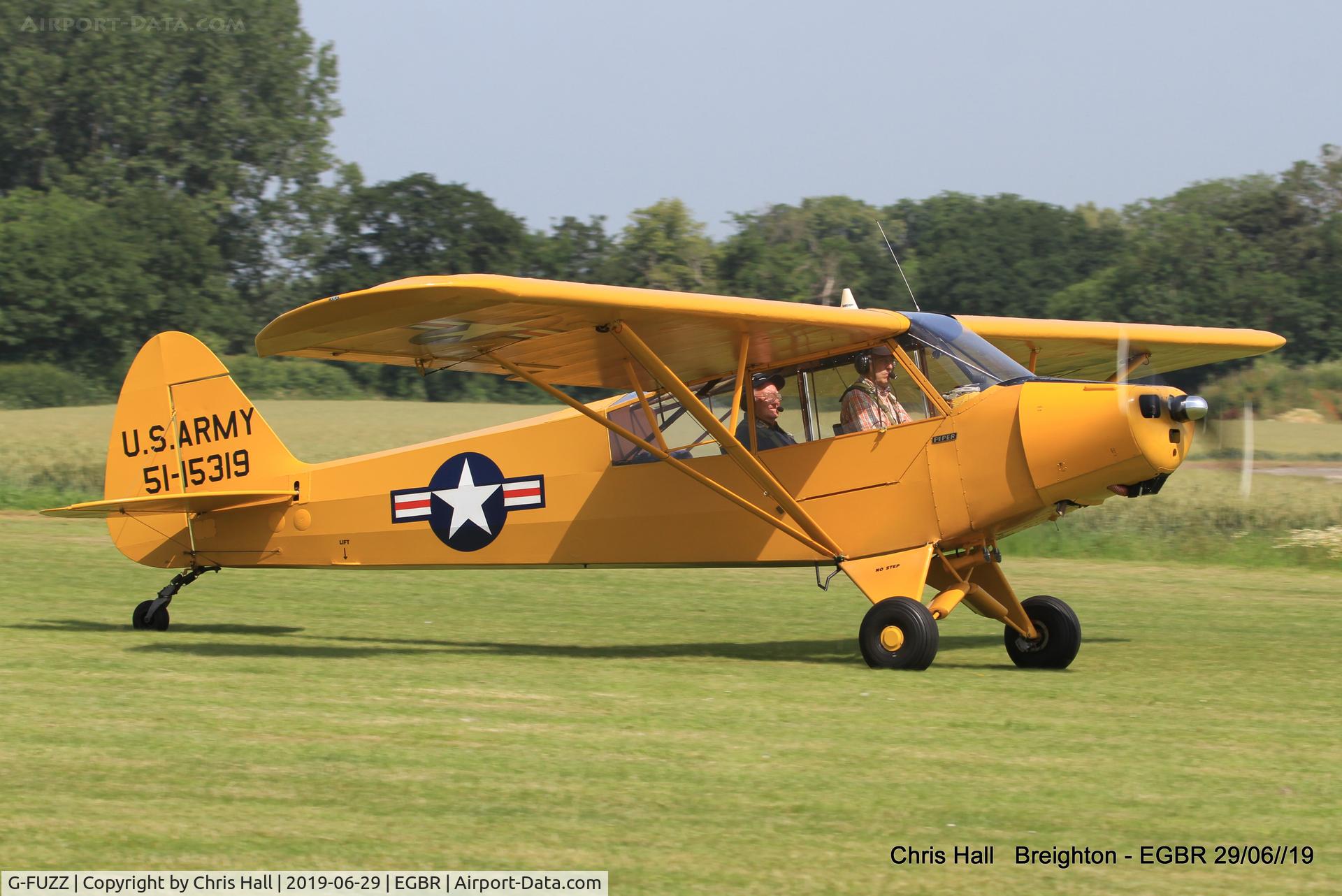 G-FUZZ, 1951 Piper L-18C Super Cub (PA-18-95) C/N 18-1016, Breighton