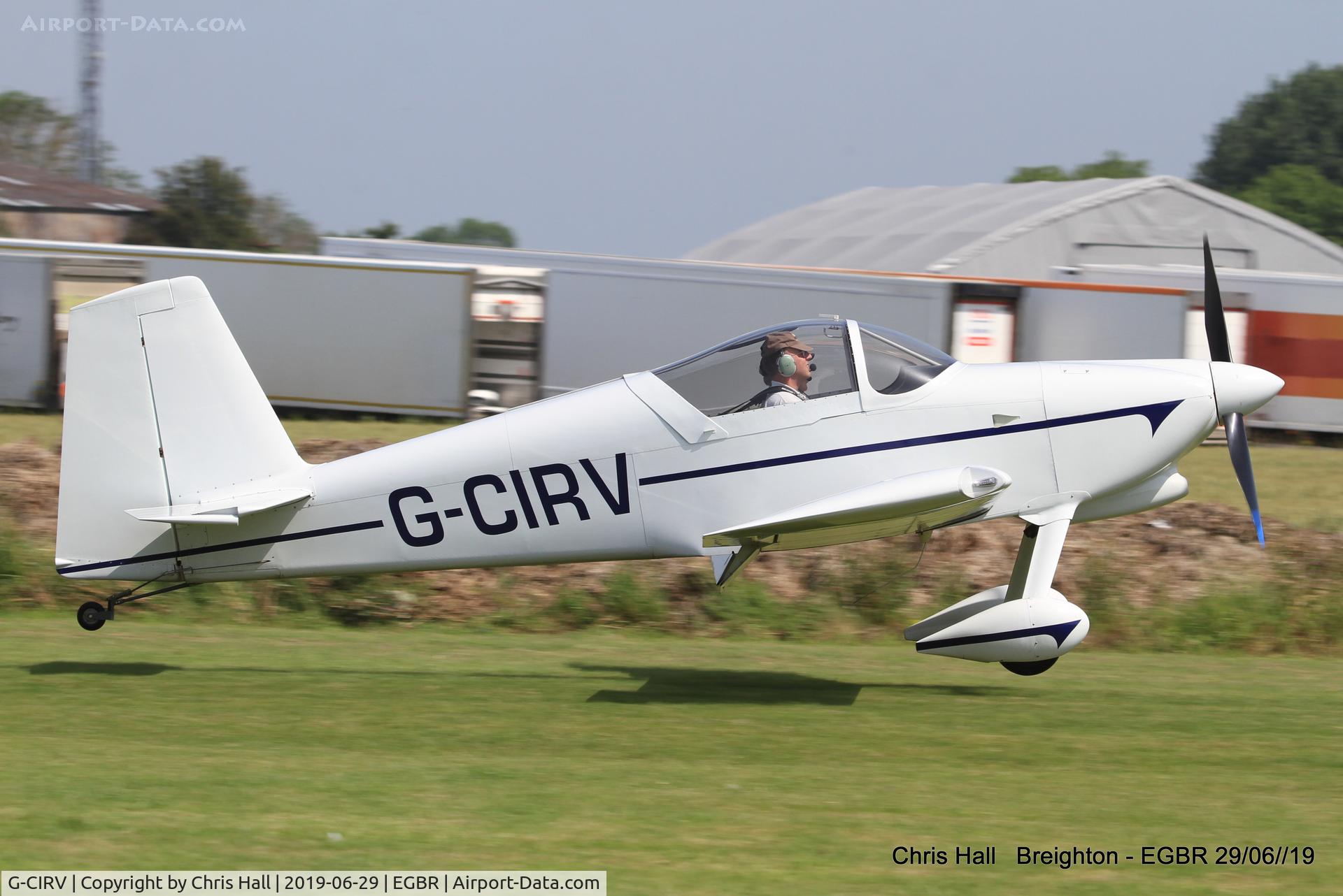 G-CIRV, 2015 Vans RV-7 C/N LAA 323-15281, Breighton