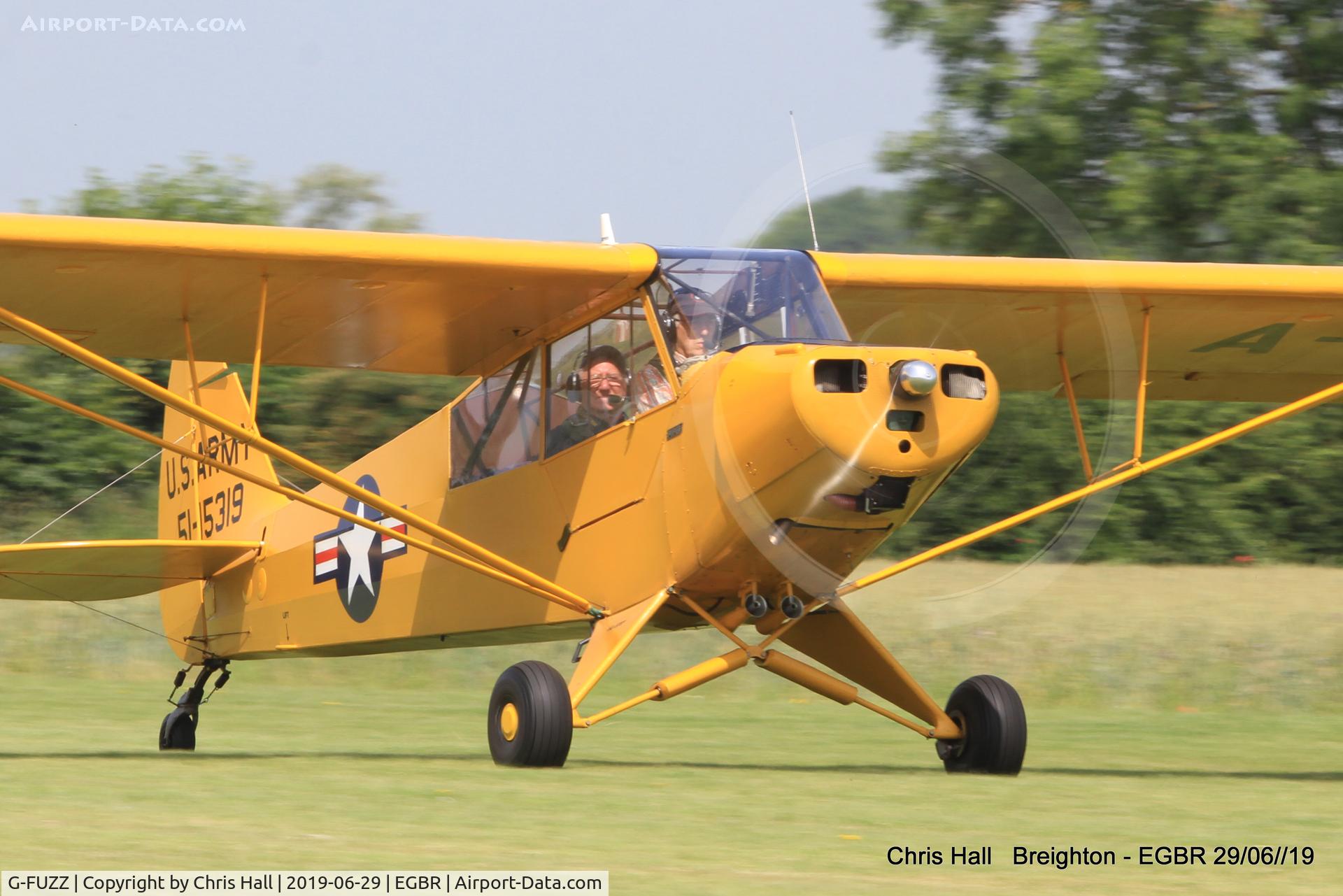 G-FUZZ, 1951 Piper L-18C Super Cub (PA-18-95) C/N 18-1016, Breighton
