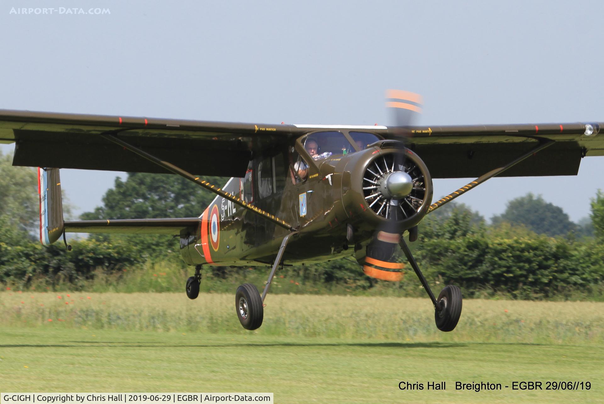 G-CIGH, 1960 Max Holste MH.1521M Broussard C/N 255, Breighton