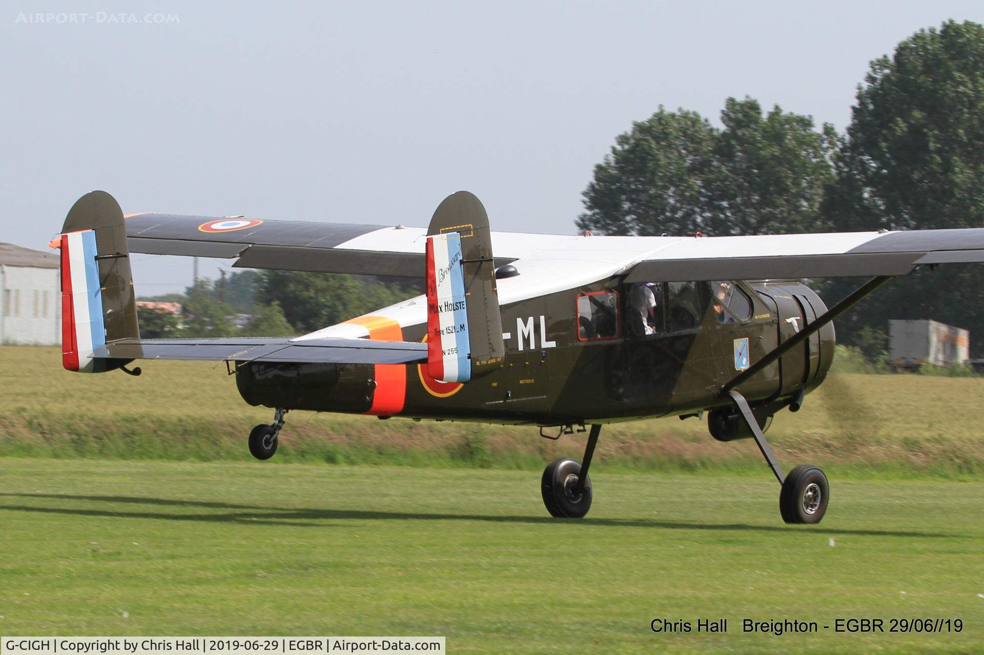 G-CIGH, 1960 Max Holste MH.1521M Broussard C/N 255, Breighton