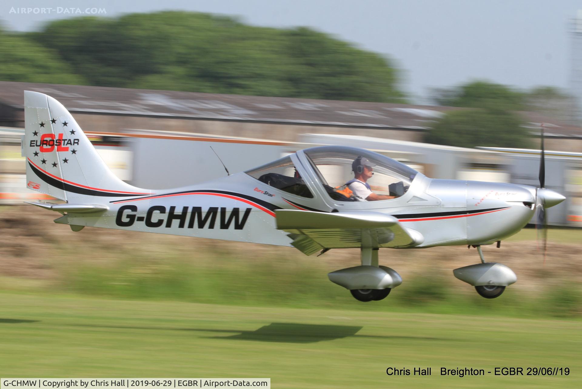 G-CHMW, 2013 Aerotechnik EV-97 Eurostar SL C/N LAA 315B-15158, Breighton