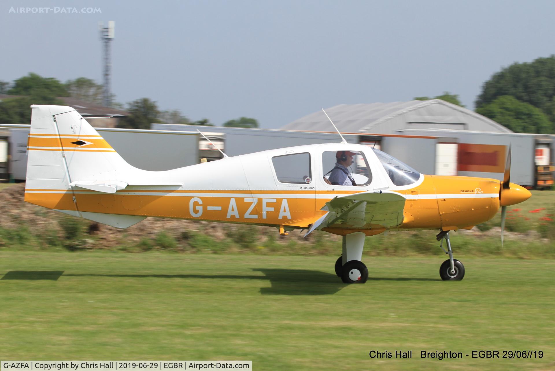 G-AZFA, 1969 Beagle B-121 Pup Series 2 (Pup 150) C/N B121-143, Breighton