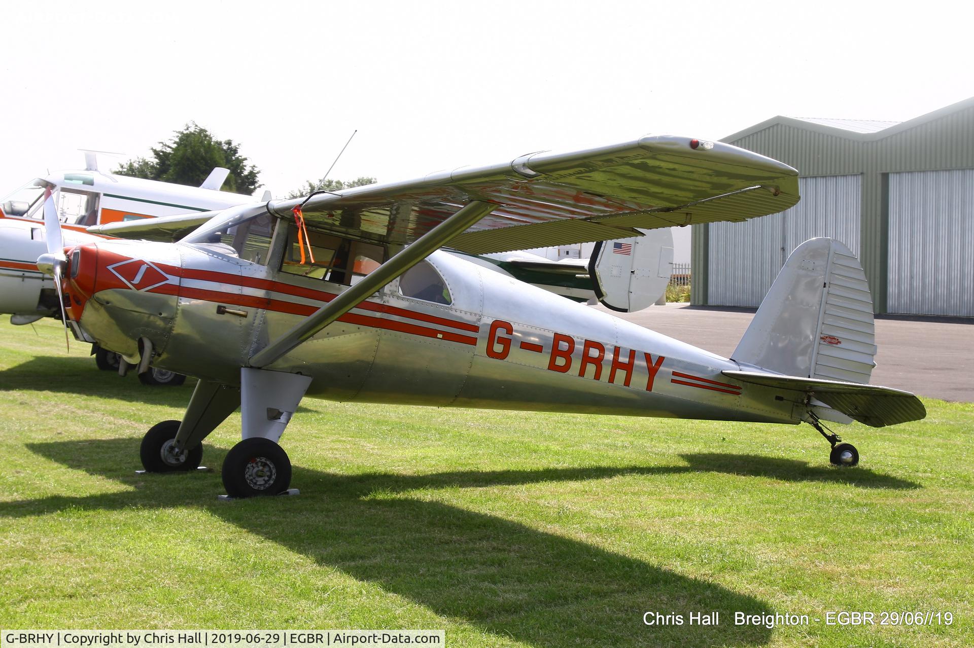 G-BRHY, 1947 Luscombe 8E Silvaire C/N 5138, Breighton